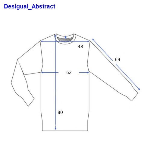 Desigual Desigual Abstract Art Floral Blue Shirt Long Sleeve Mens XL Size US XL / EU 56 / 4 - 2 Thumbnail