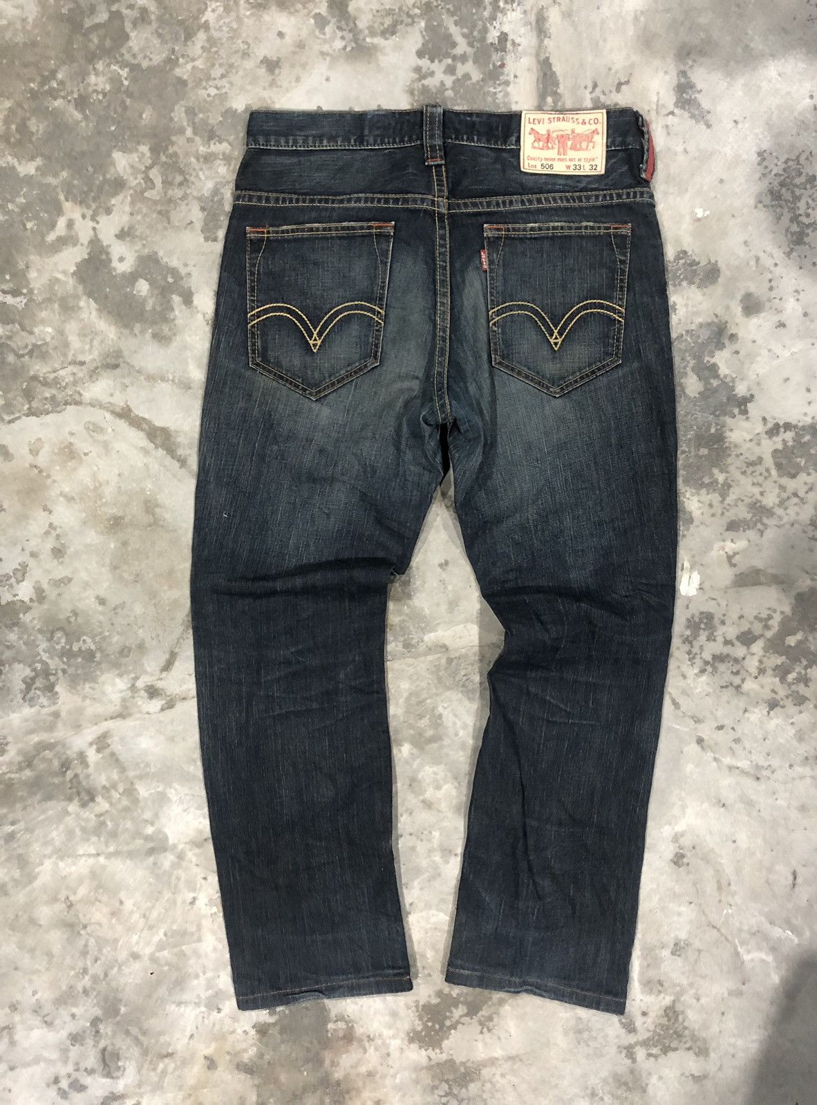 Levi's Made & Crafted Levi’s 506 Jeans crazy design Size US 30 / EU 46 - 5 Thumbnail