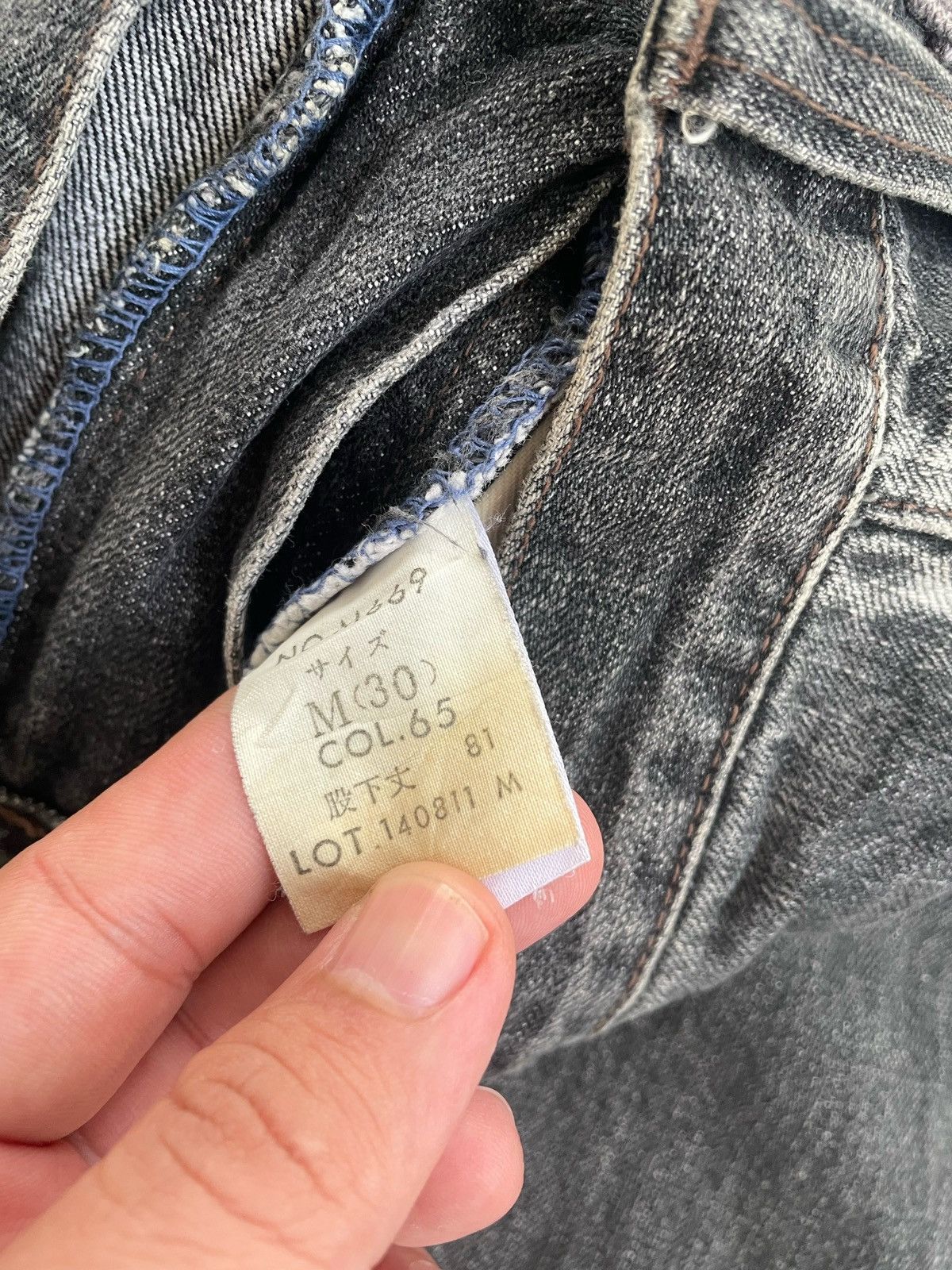 Le Grande Bleu (L.G.B.) × Vintage VINTAGE UNKNOWN BRAND WITH UNIVERSAL USA ZIPPER DESIGNER Size US 32 / EU 48 - 5 Thumbnail