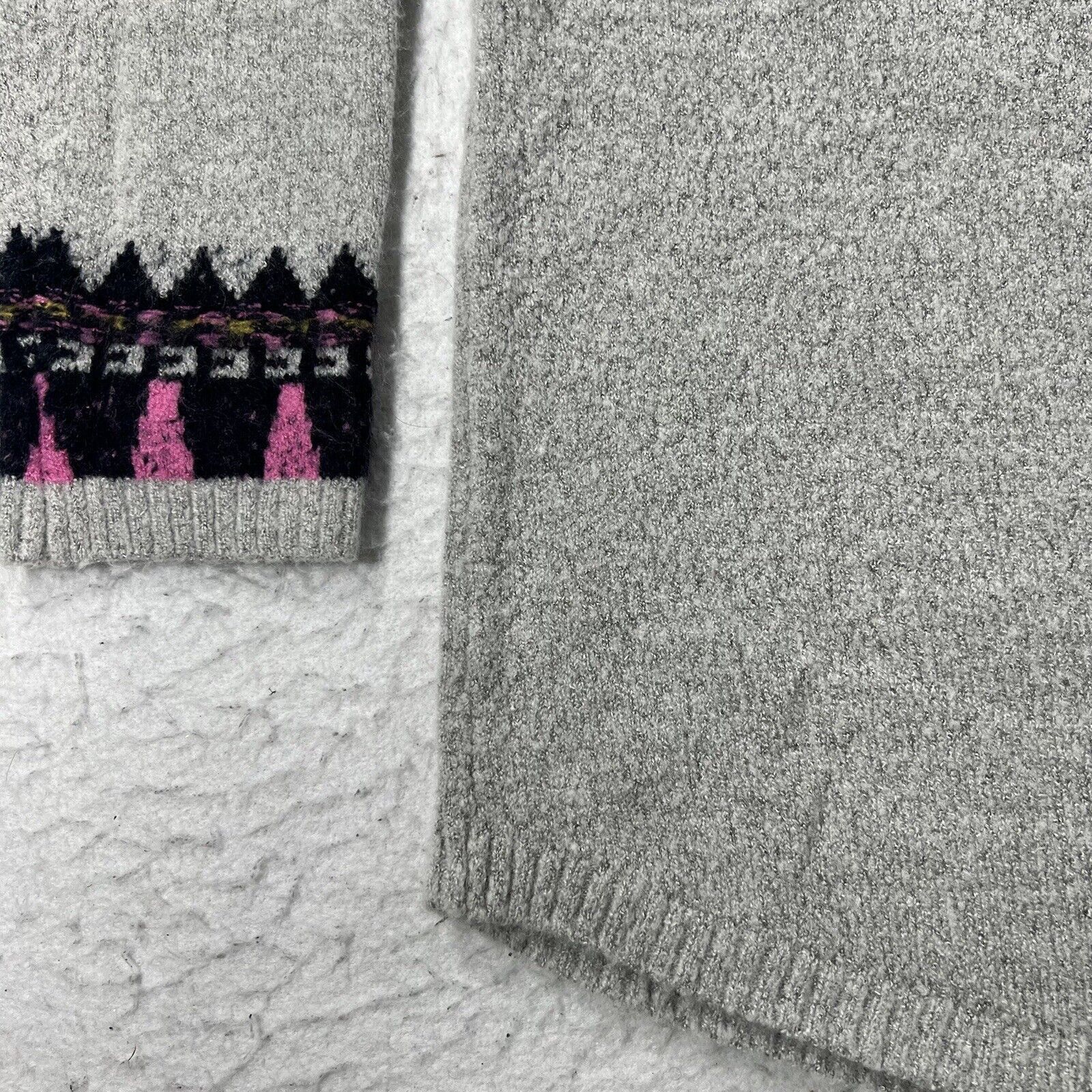 Other United States Sweater Pullover Gray Colorful Sweater Size M / US 6-8 / IT 42-44 - 6 Thumbnail