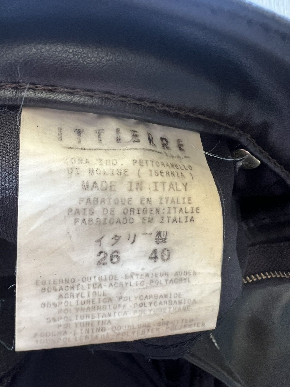 Versace Versace leather warm leggings Size 27" / US 4 / IT 40 - 14 Thumbnail