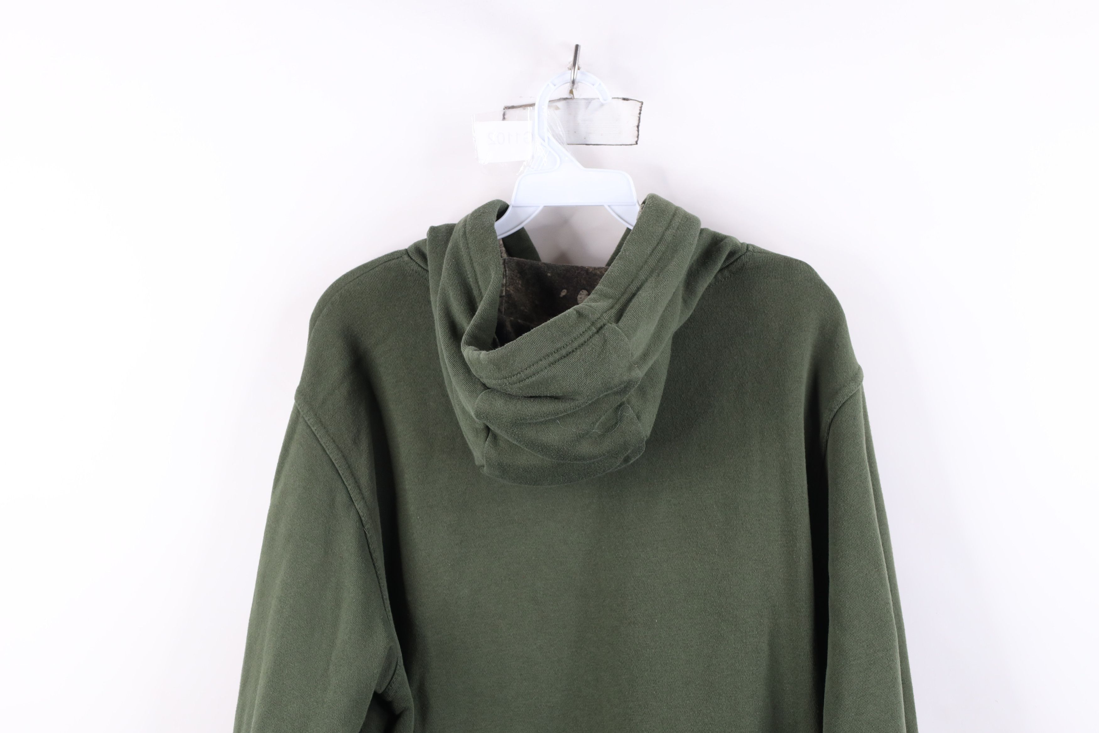 Cabelas Vintage Y2K Cabelas Spell Out Script Camouflage Hoodie Green Size US M / EU 48-50 / 2 - 14 Thumbnail