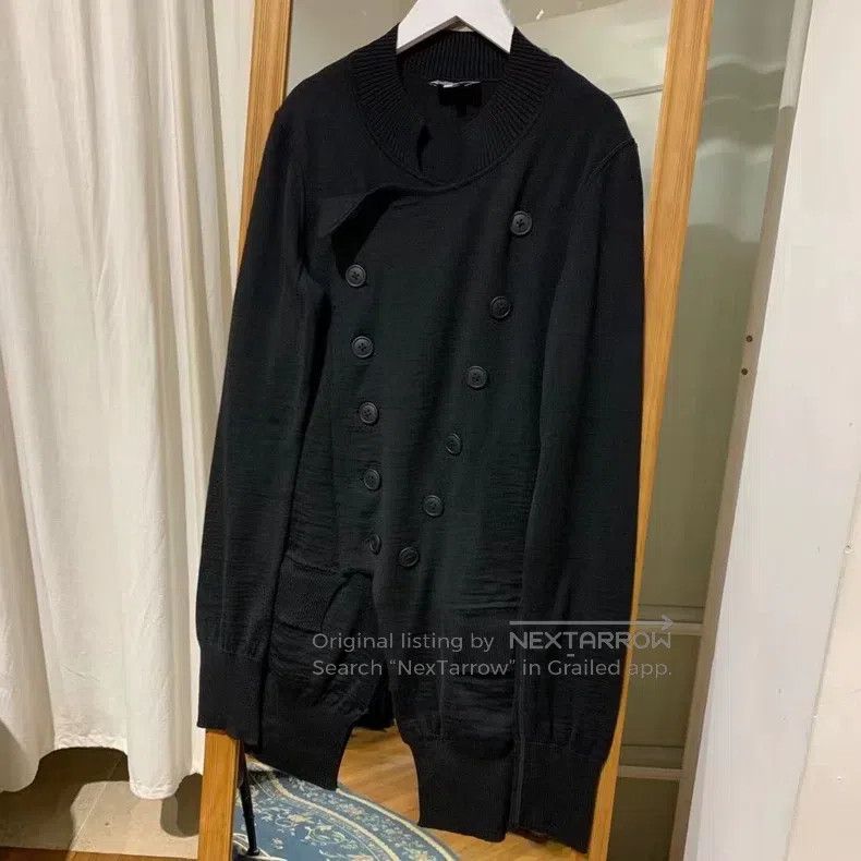 Ann Demeulemeester Ann Demeulemeester Knitted Cardigan Size M / US 6-8 / IT 42-44 - 5 Thumbnail