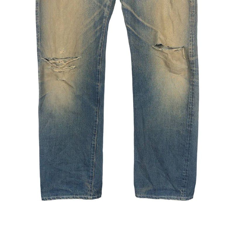 Edwin × Japanese Brand Vintage Edwin 505 Distressed Denim jeans Size US 34 / EU 50 - 3 Thumbnail