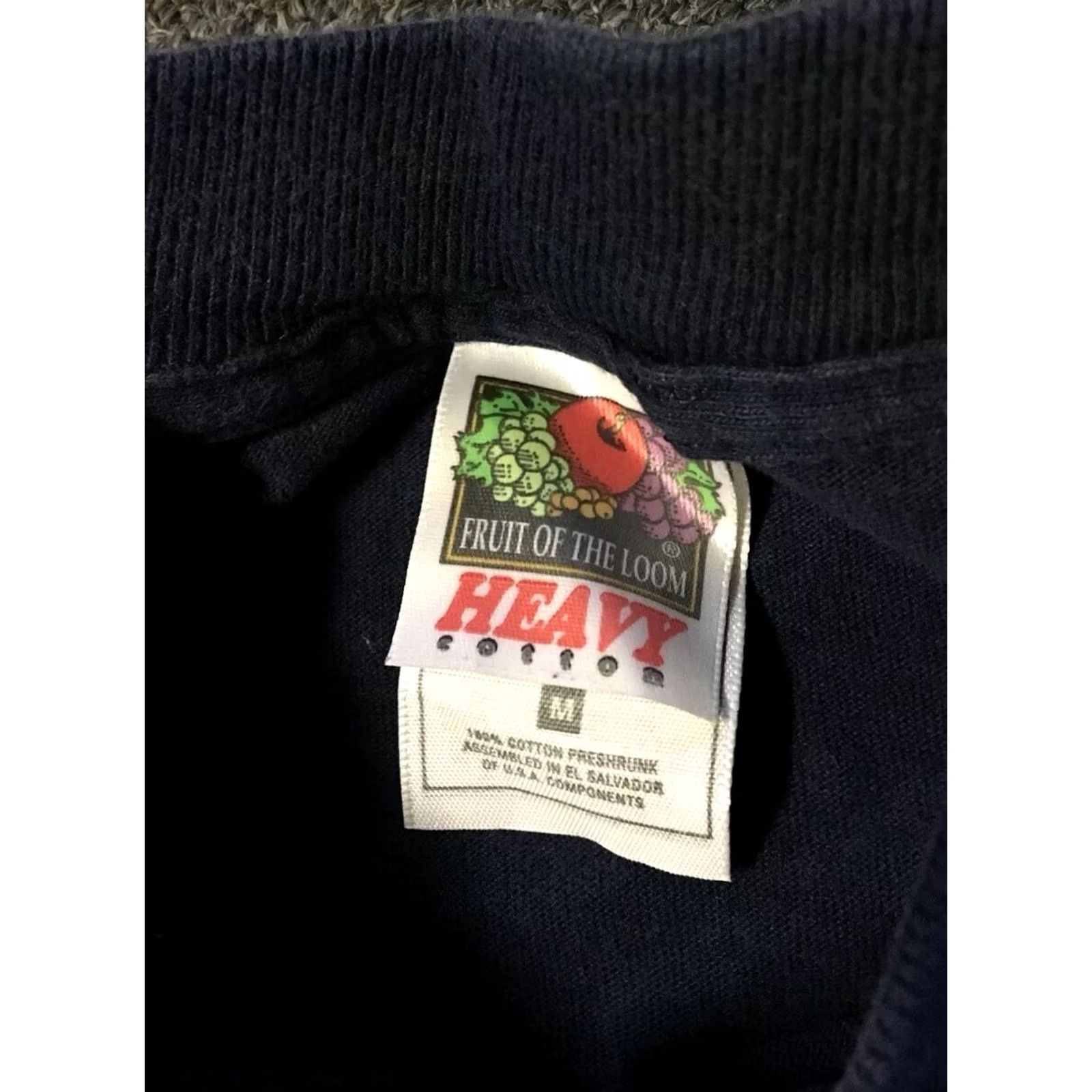 Fruit Of The Loom VINTAGE NSCA Horse Racing Excessive Speeds Preferred Shirt M Navy Blue USA Medical? Size US M / EU 48-50 / 2 - 5 Thumbnail