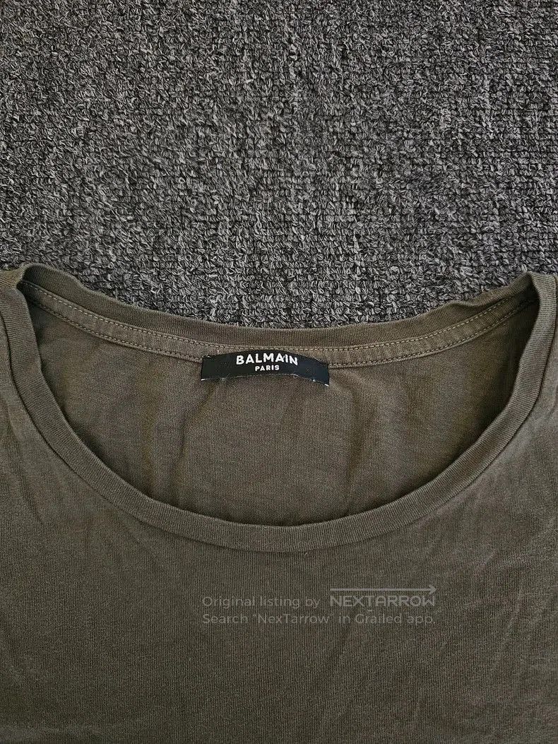Balmain Balmain Paris Embossed Short Sleeve T. Size US M / EU 48-50 / 2 - 3 Thumbnail
