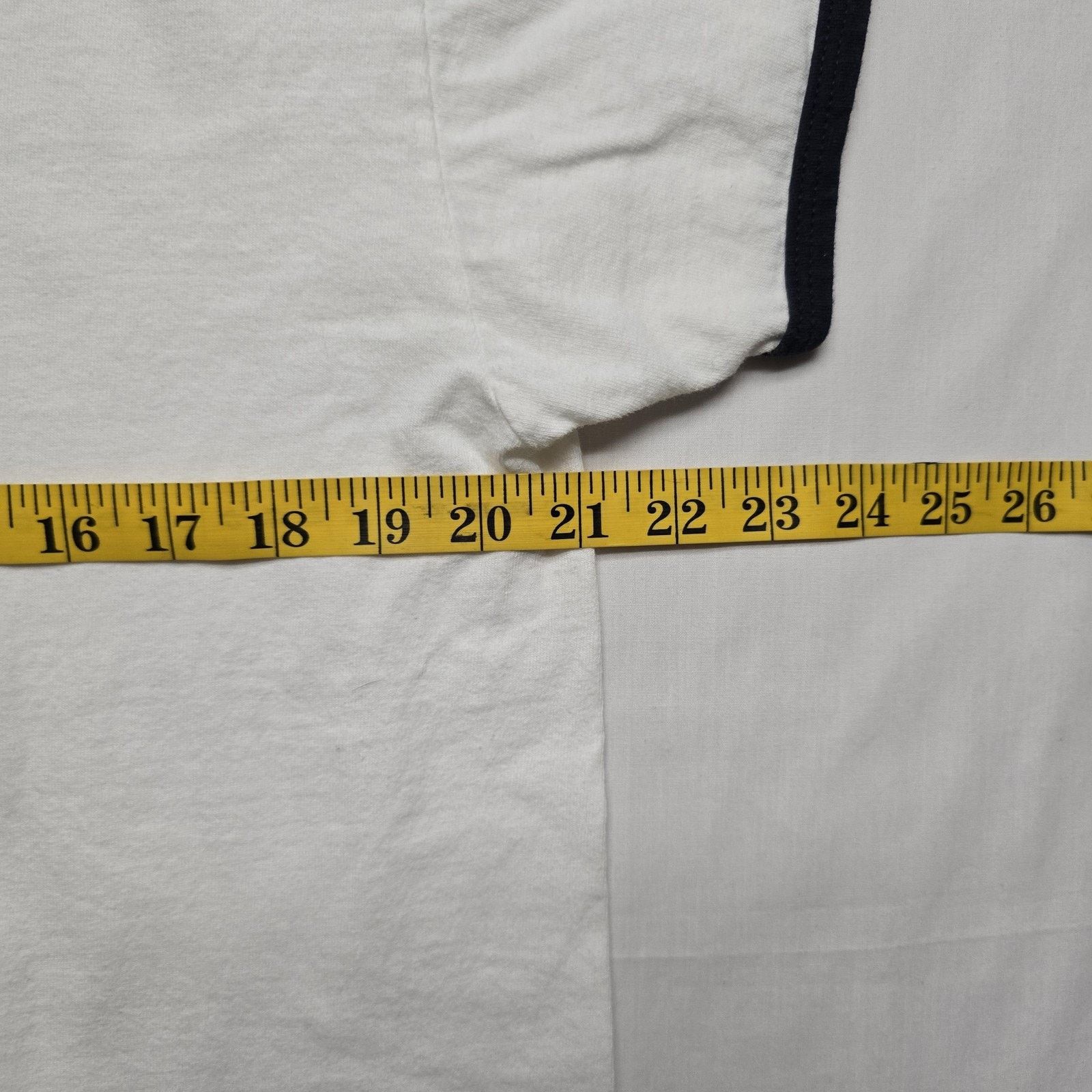Anvil Vintage Mark Martin Shirt L White Racing Ringer NASCAR 90s Size L / US 10 / IT 46 - 7 Thumbnail
