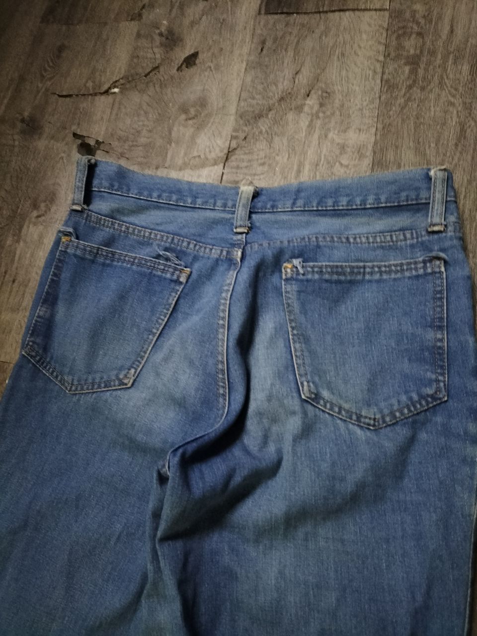 If Six Was Nine y2k flared washed jeans japanese brand denim style Size US 31 - 11 Thumbnail