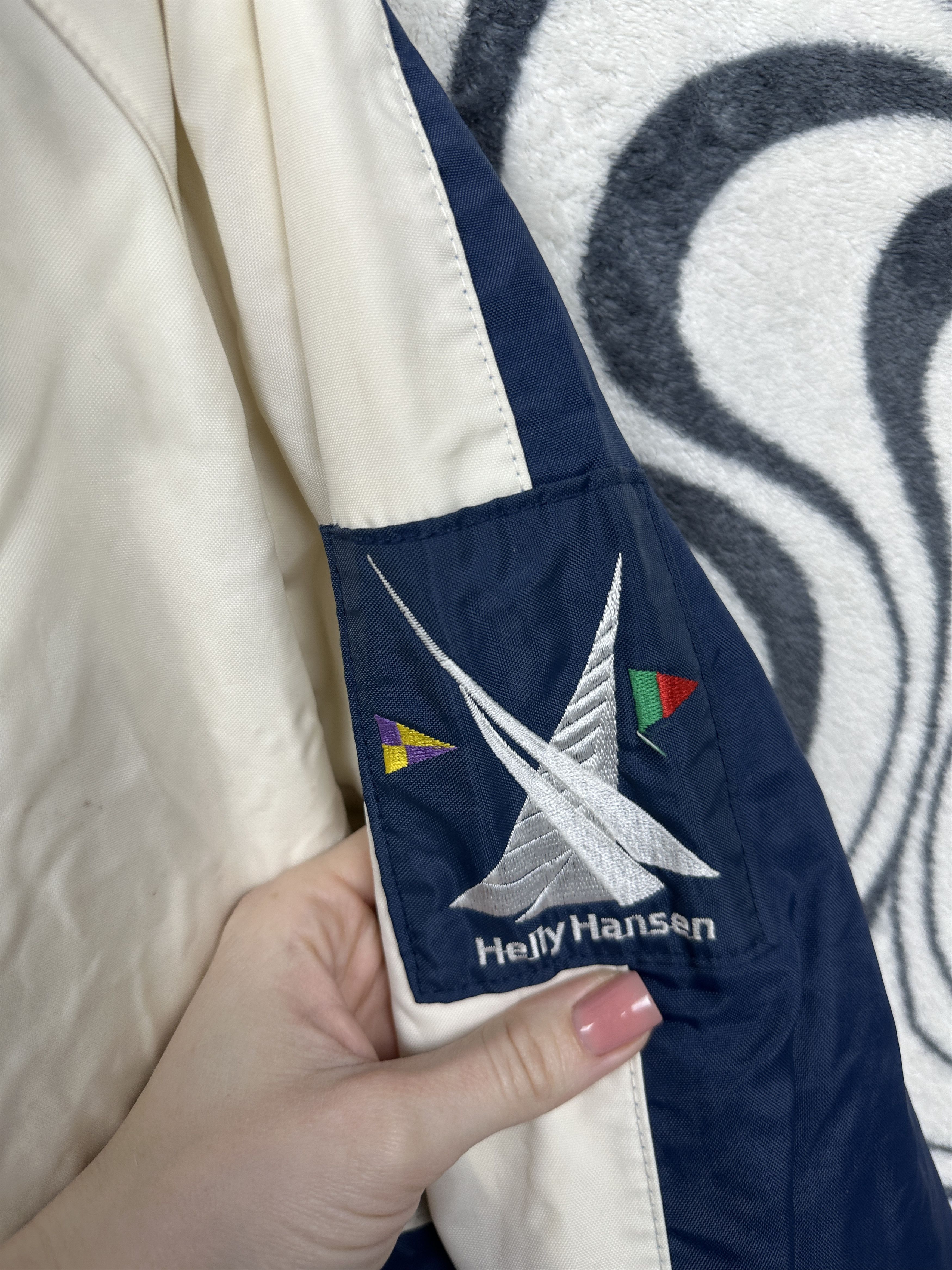 Helly Hansen Helly Hansen 90s Vintage Mens Sailing Gear Jacket Size US S / EU 44-46 / 1 - 3 Thumbnail