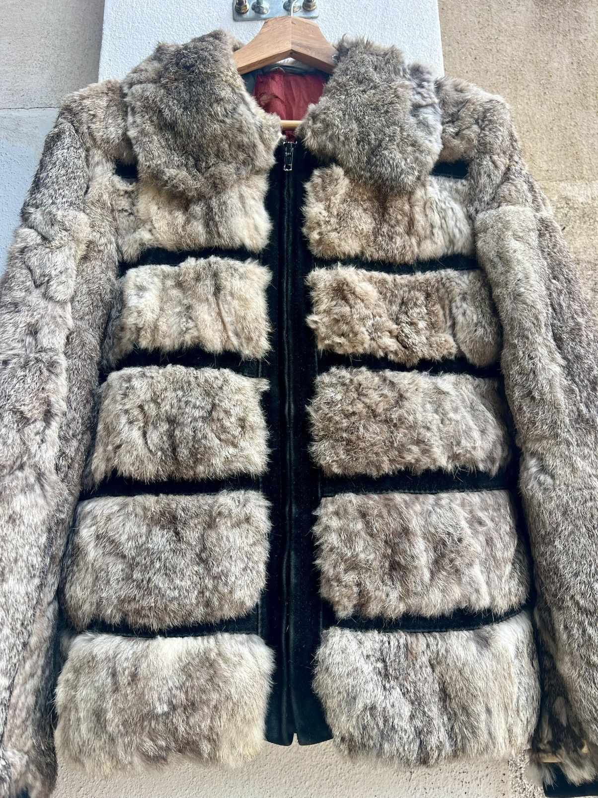 Genuine Leather Vintage Real Leather Fur Jacket Size M / US 6-8 / IT 42-44 - 4 Thumbnail