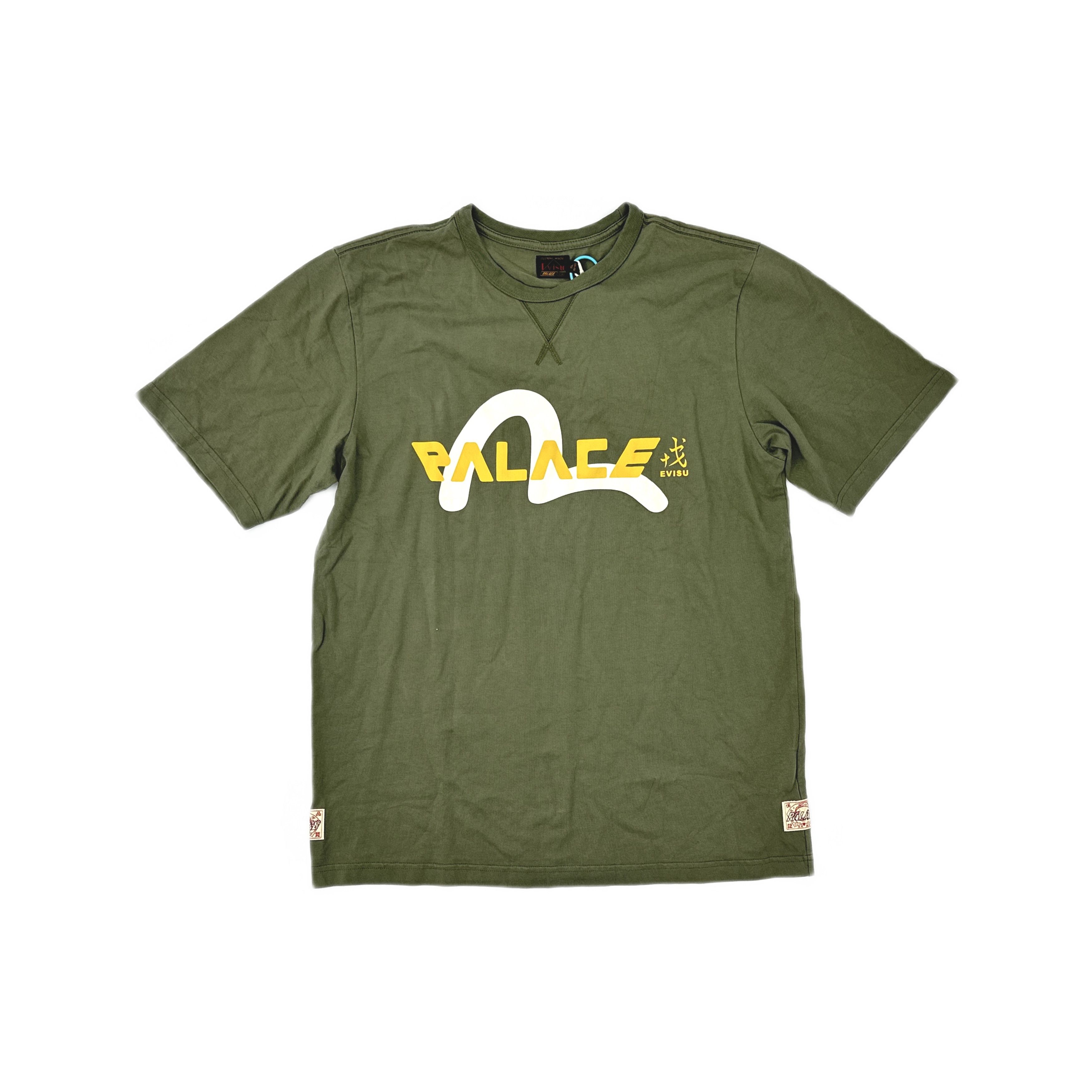 Evisu × Palace Palace x Evisu heart t shirt S | Grailed