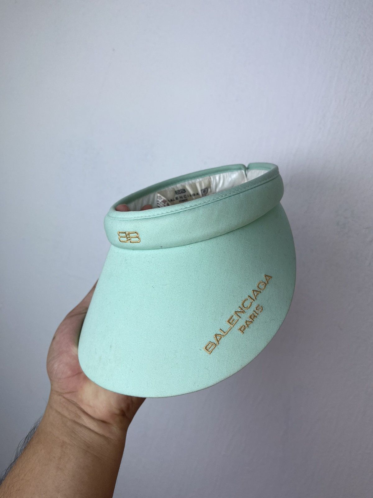 Balenciaga Vintage Balenciaga Visor Hats Size ONE SIZE - 9 Thumbnail