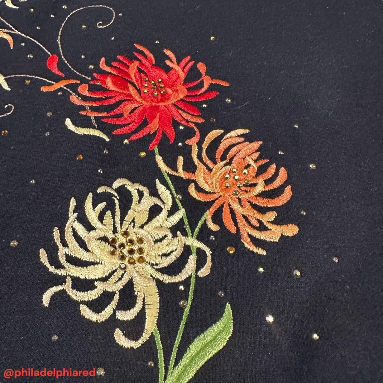 Other Vintage 1990s Morning Sun Top Stitch flower themed crewneck Size XXL / US 16-18 / IT 52-54 - 3 Thumbnail