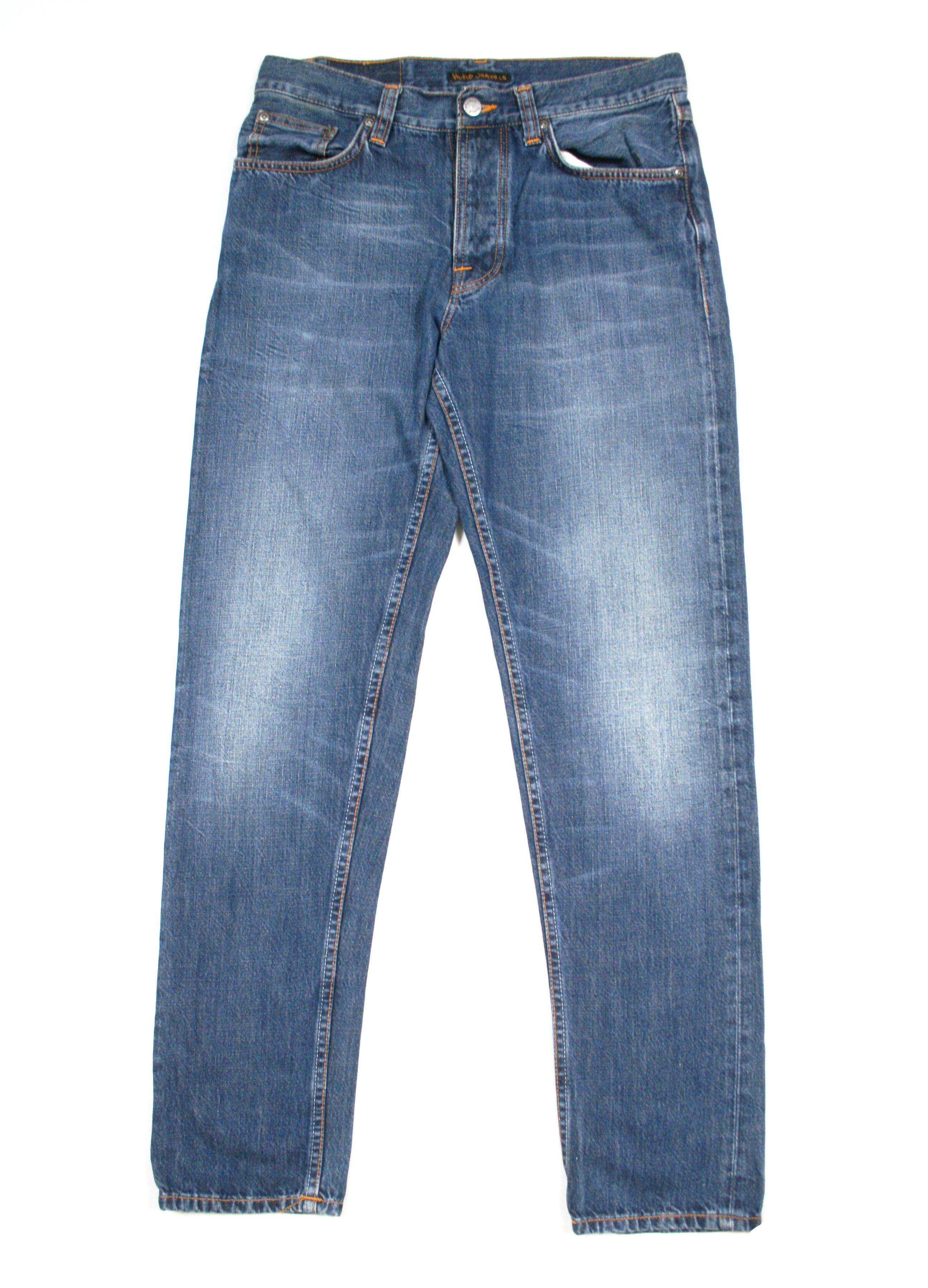 Nudie Jeans Steady Eddie 2 Rigid Dream Jeans Size US 30 / EU 46 - 1 Thumbnail