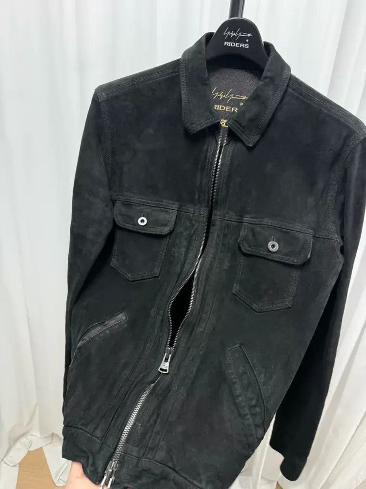 Sz 3 Yohji Yamamoto x Backlash Suede Jacket