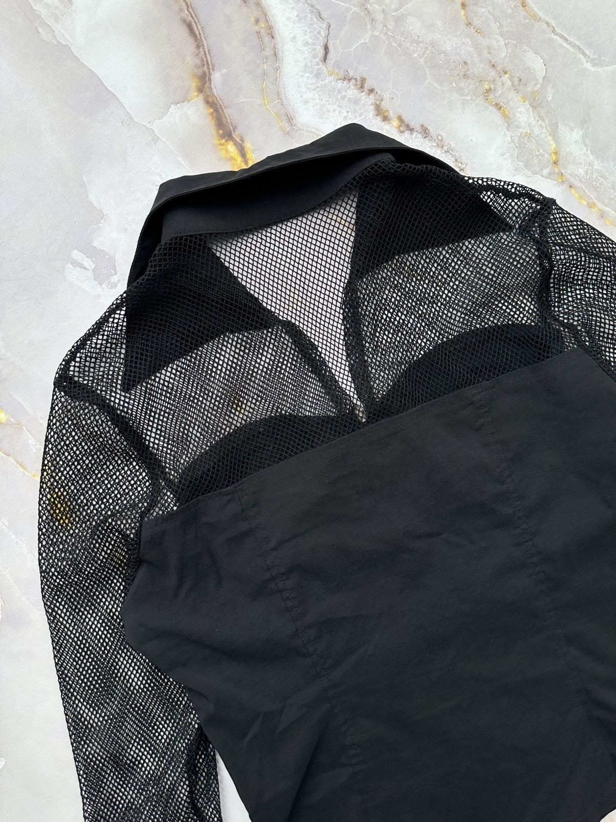 Japanese Brand Vintage Mesh Blouse Size M / US 6-8 / IT 42-44 - 7 Thumbnail