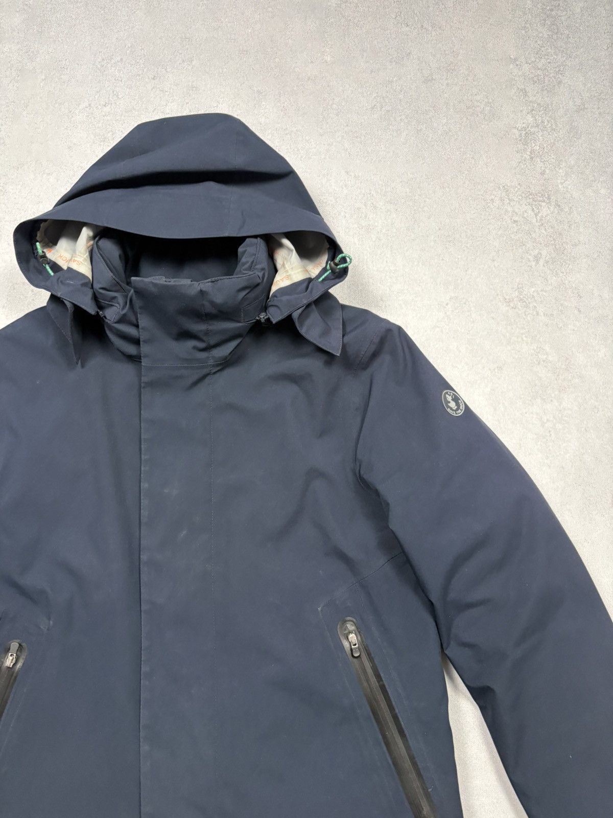 Save The Duck Save The Duck Plumtech Recycled Waterproof Parka Jacket Navy Size US S / EU 44-46 / 1 - 4 Thumbnail