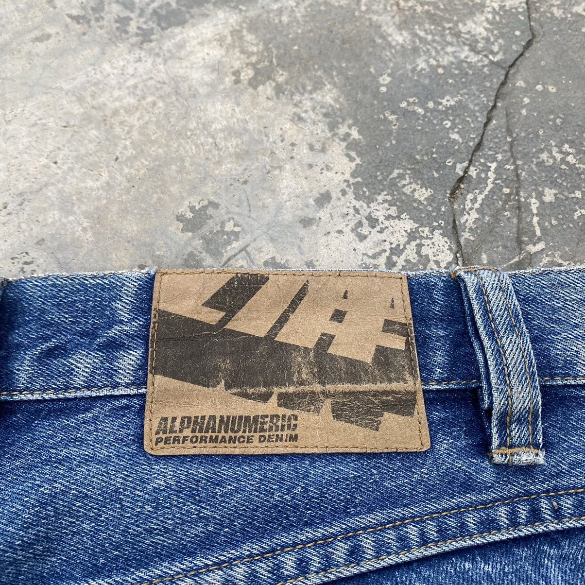 Alphanumeric ALPHA NUMERIC Vintage Baggy Jeans Size US 36 / EU 52 - 11 Thumbnail