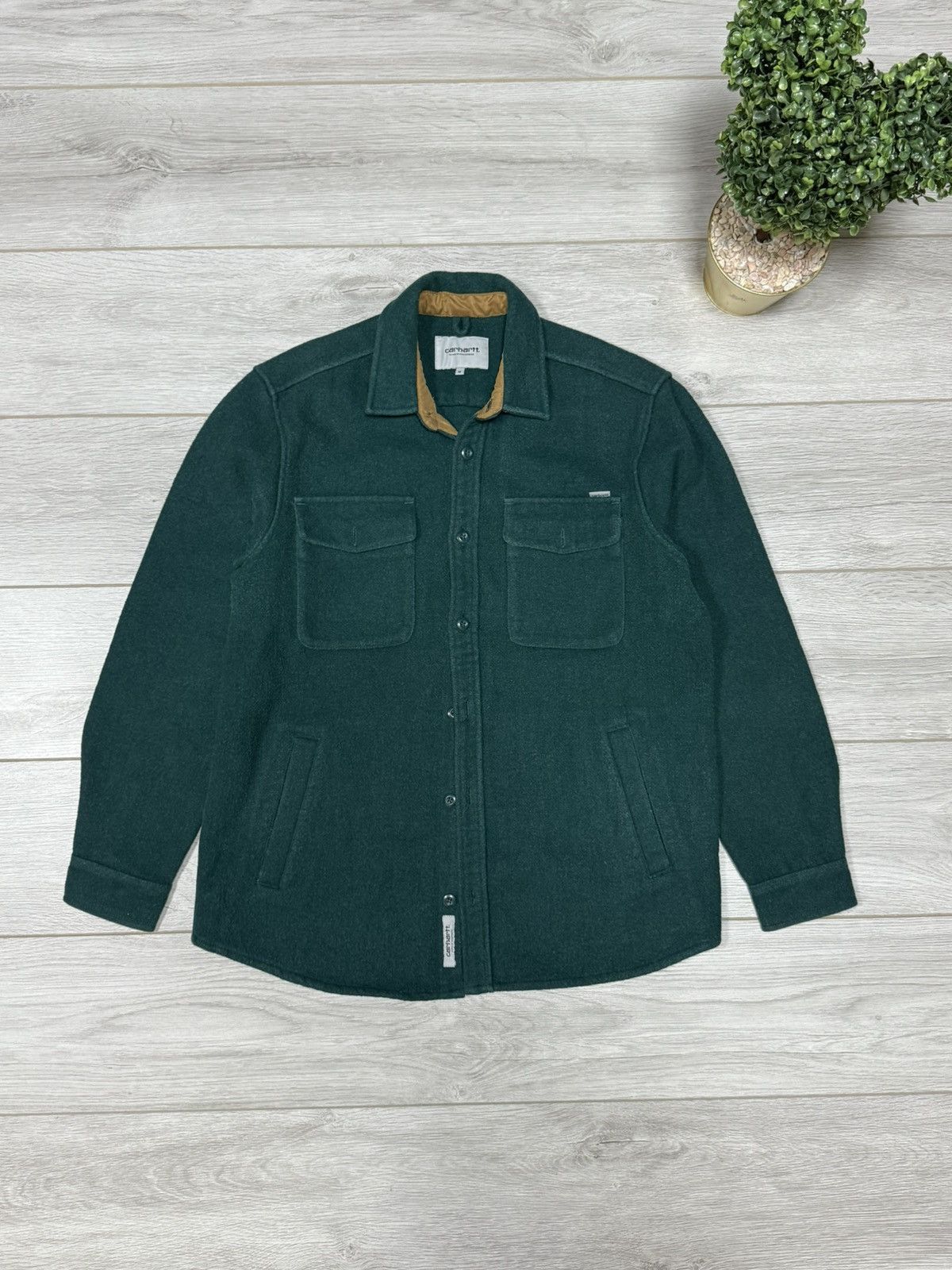 Carhartt Wip Carhartt WIP Milner Wool Shirt Jacket overshot Size US M / EU 48-50 / 2 - 1 Thumbnail