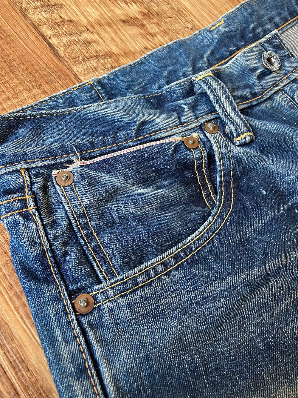 Edifice Japan EDIFICE W30 x L31 Japanese selvedge jeans Size US 30 / EU 46 - 8 Thumbnail