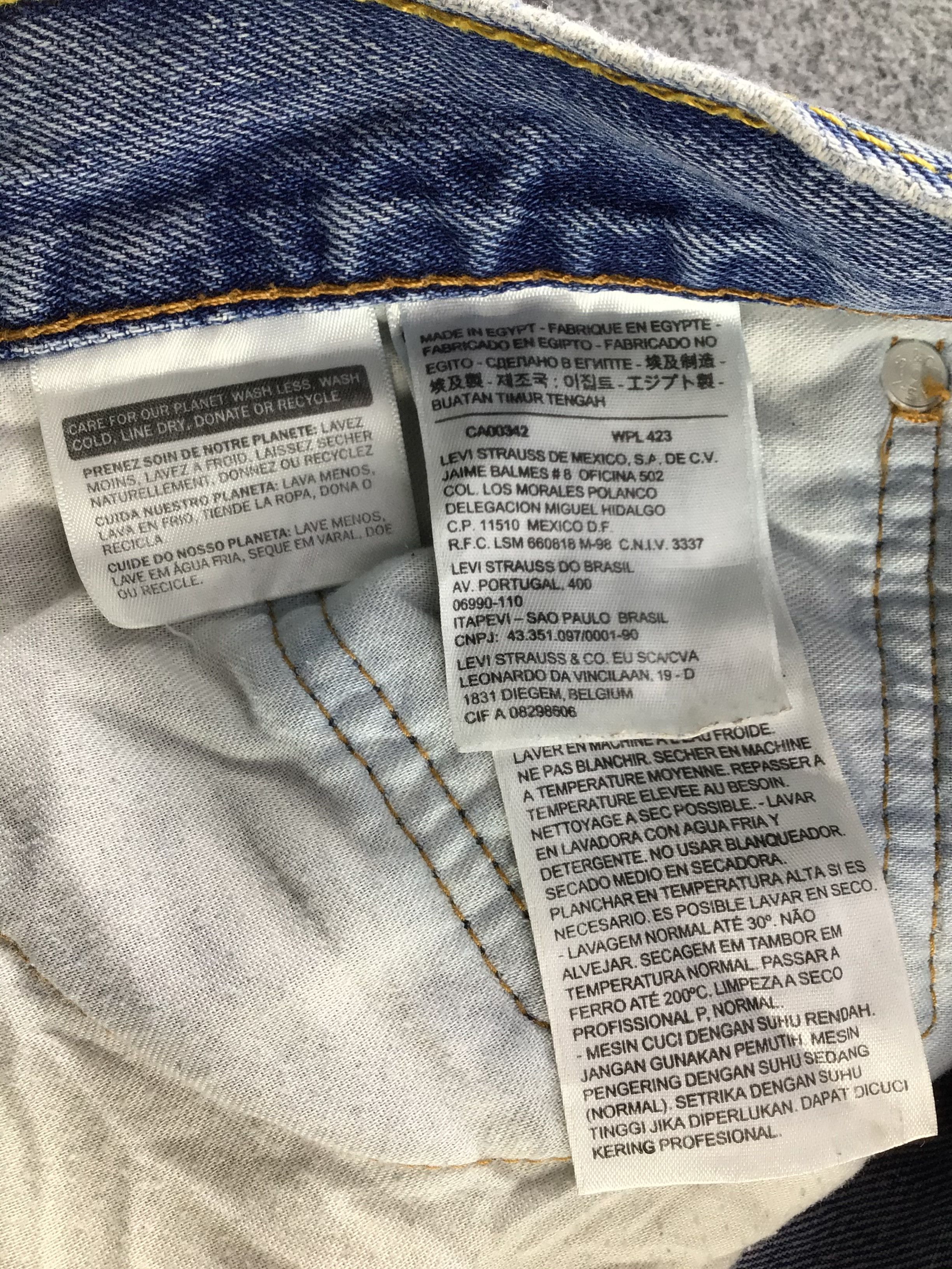 Levi's Vintage Levis 505 Jeans-J723 Size US 36 / EU 52 - 10 Thumbnail