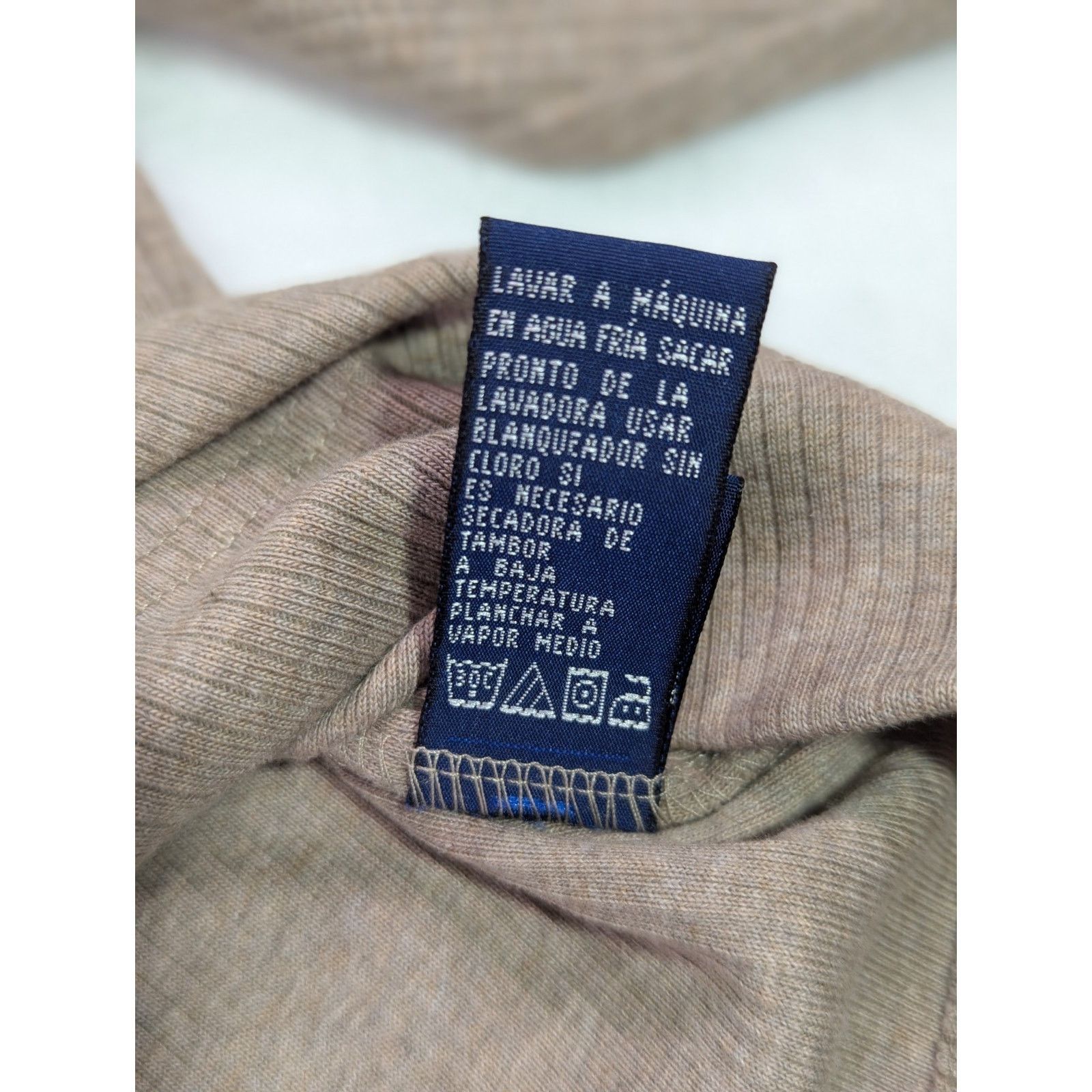 Nautica Large Tan Navtech Performance Classic-Fit Soft VNeck Sweater Size US L / EU 52-54 / 3 - 7 Thumbnail