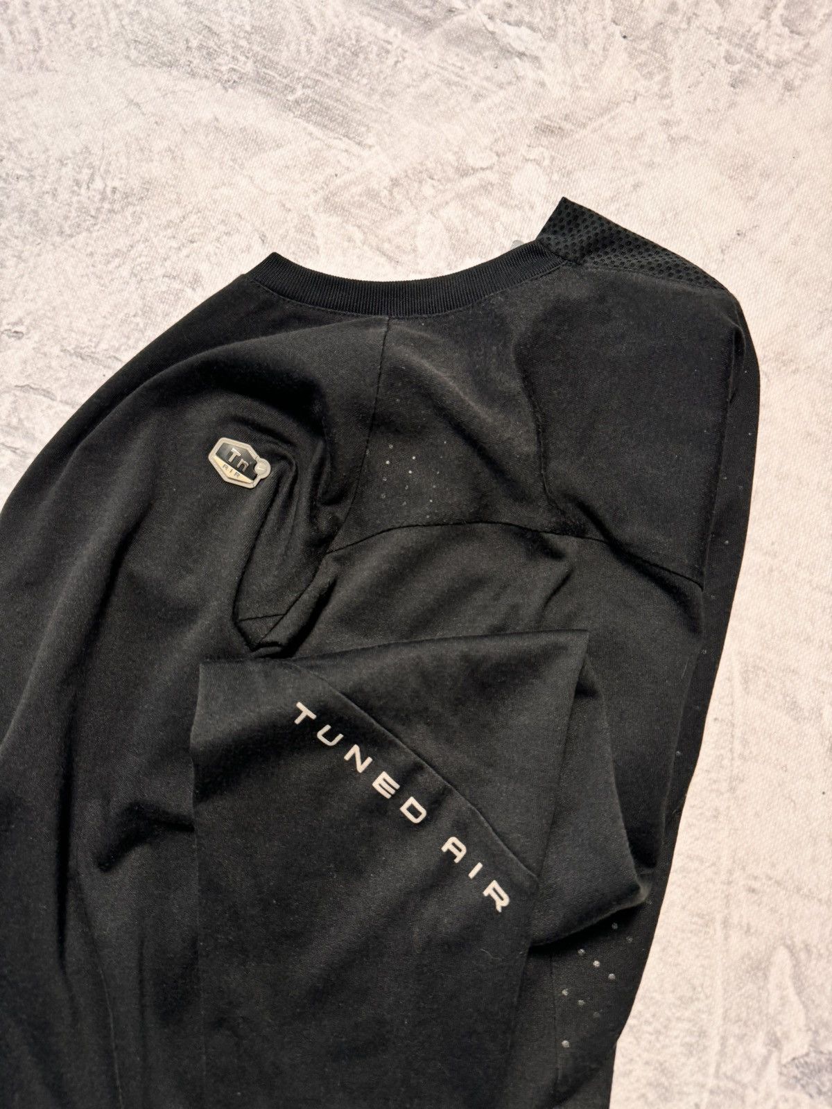 Nike × Vintage 00s Nike Vintage Tn Plus Drill Turtleneck Sweatshirt Y2K Size US L / EU 52-54 / 3 - 8 Thumbnail