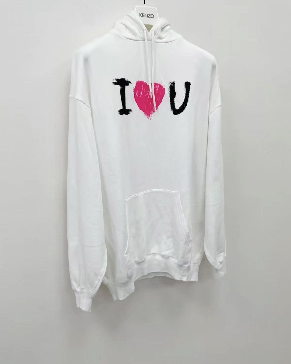 Balenciaga Balenciaga Oversized Hoodie with Letter & Heart Logo J30 Size US L / EU 52-54 / 3 - 1 Thumbnail