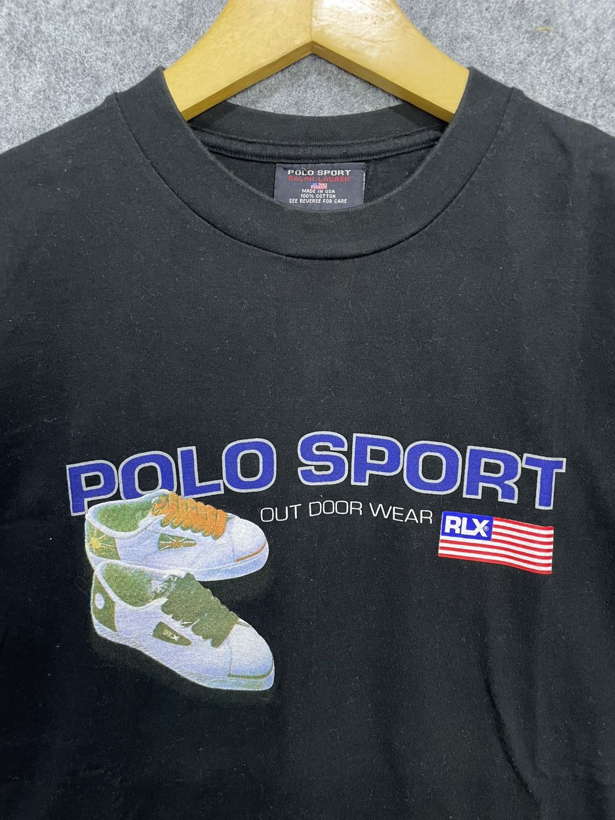 Polo Ralph Lauren Vintage Polo Sport Ralph Lauren T-Shirt Size US M / EU 48-50 / 2 - 2 Thumbnail