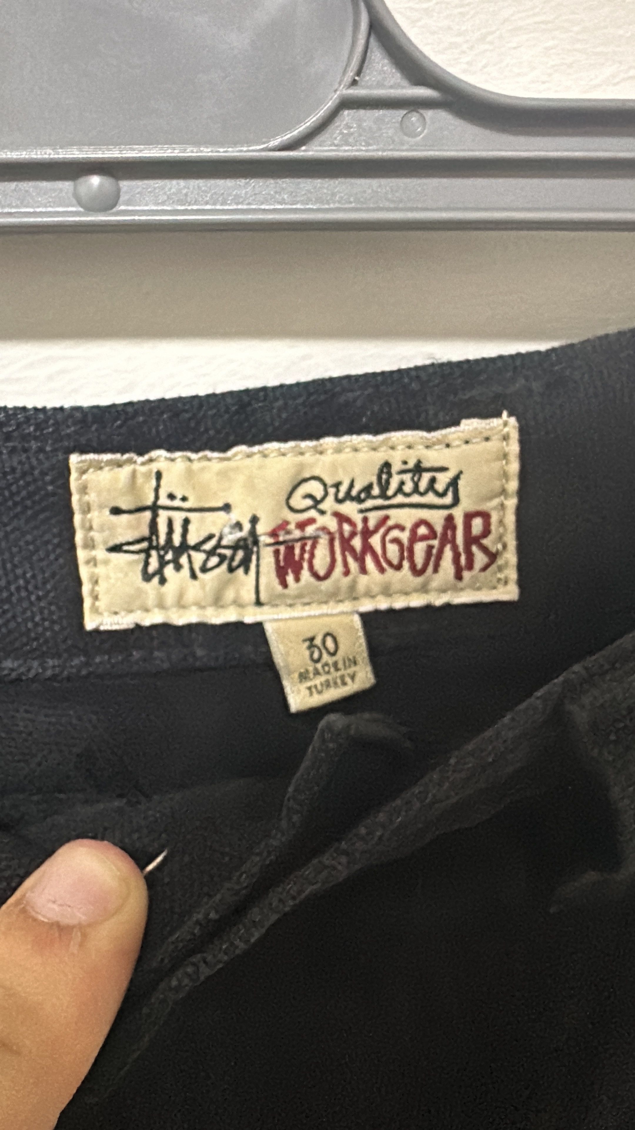 Stussy Stussy Double Knee Work Pant Black Size 30 Size US 30 / EU 46 - 7 Thumbnail