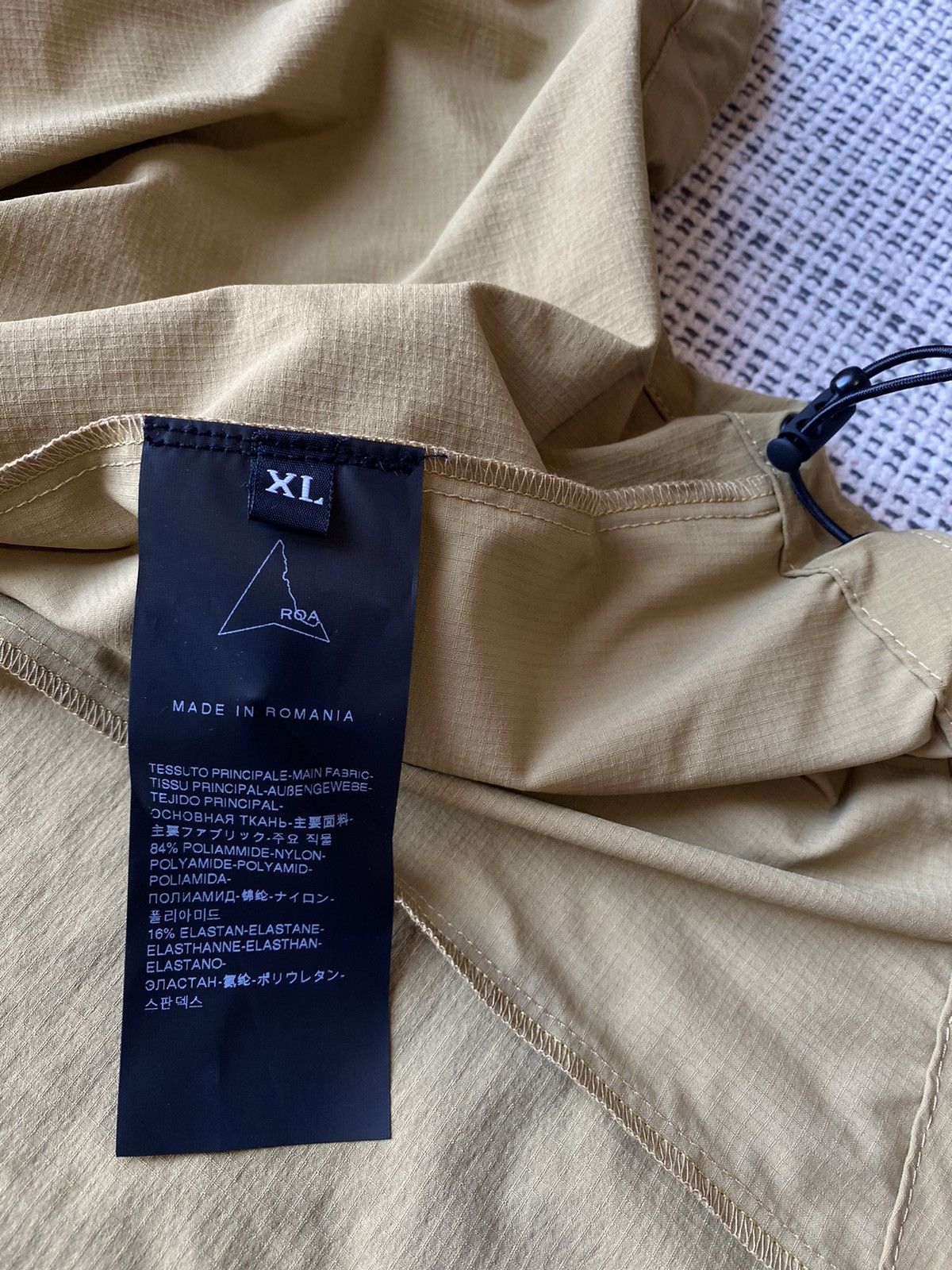 ROA ROA Windbreaker Jacket - Antique Bronze (Gorpcore Gore Tex) Size US XL / EU 56 / 4 - 9 Thumbnail