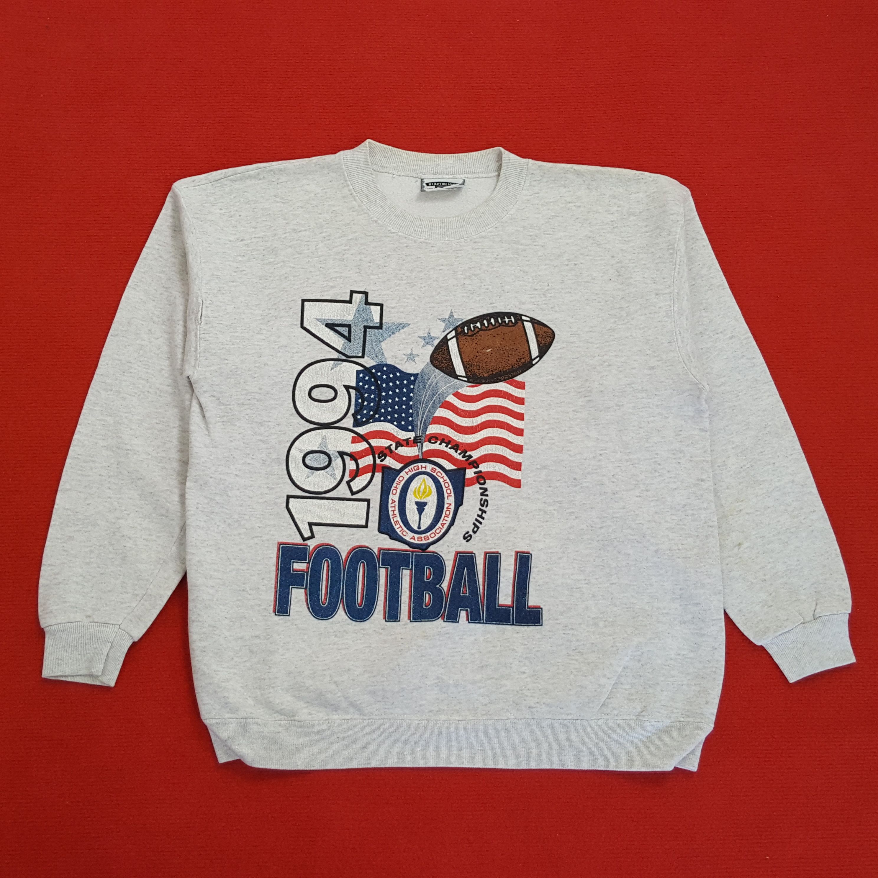 Lee × Vintage Ohio High School American Football Sports Vintage Sweatshirt Size US L / EU 52-54 / 3 - 1 Thumbnail