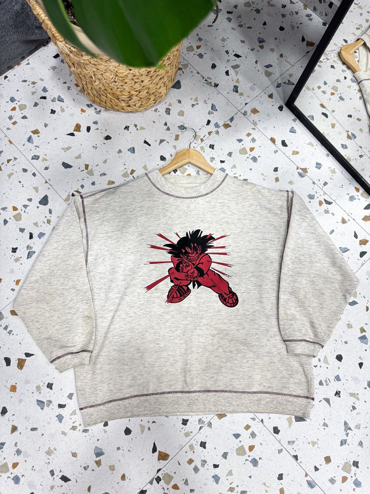 Vintage Dragon Ball Bad Mad Goku vintage sweatshirt size M Size US M / EU 48-50 / 2 - 1 Thumbnail