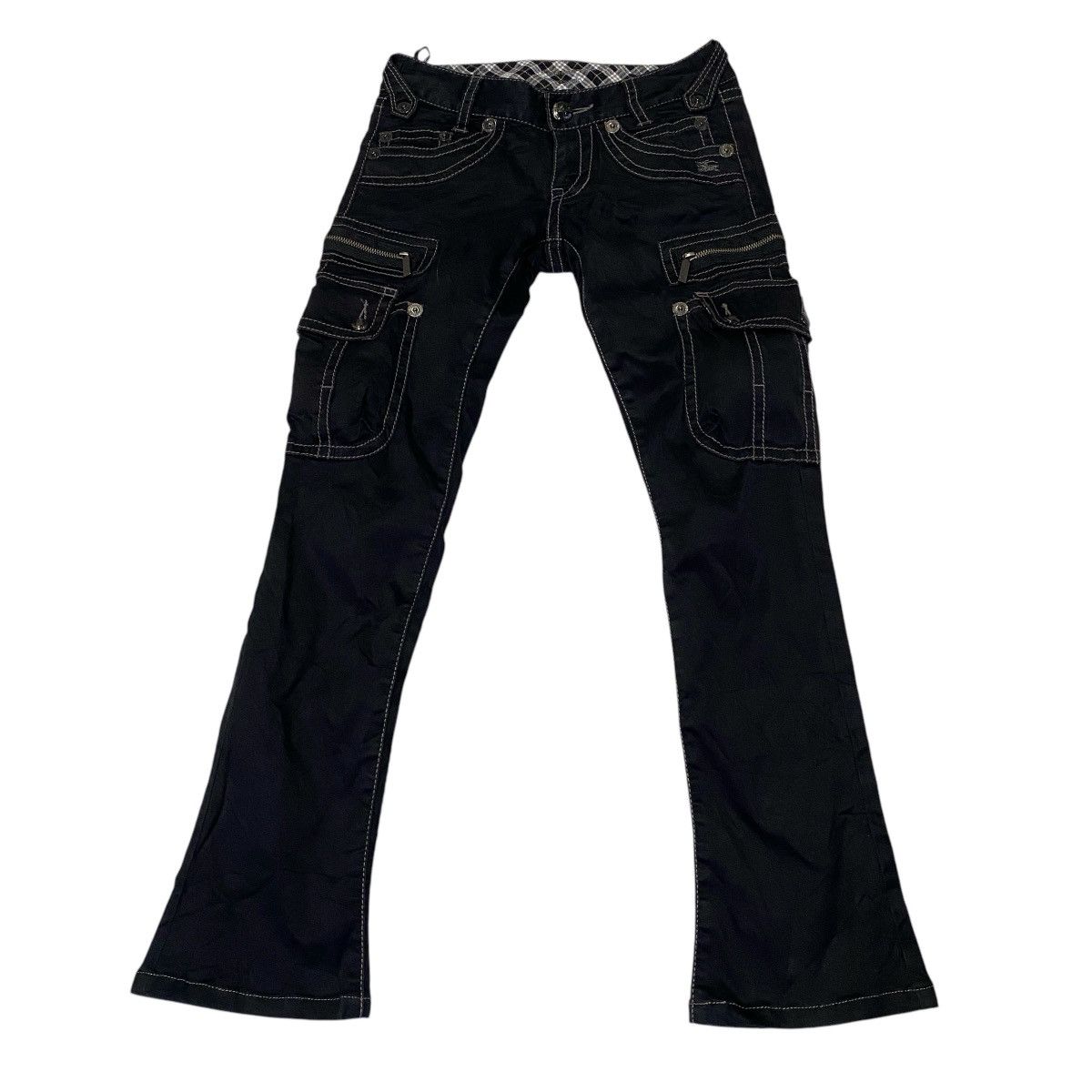 Burberry Burberry multi pocket cargo flare pants Size 28" / US 6 / IT 42 - 2 Thumbnail