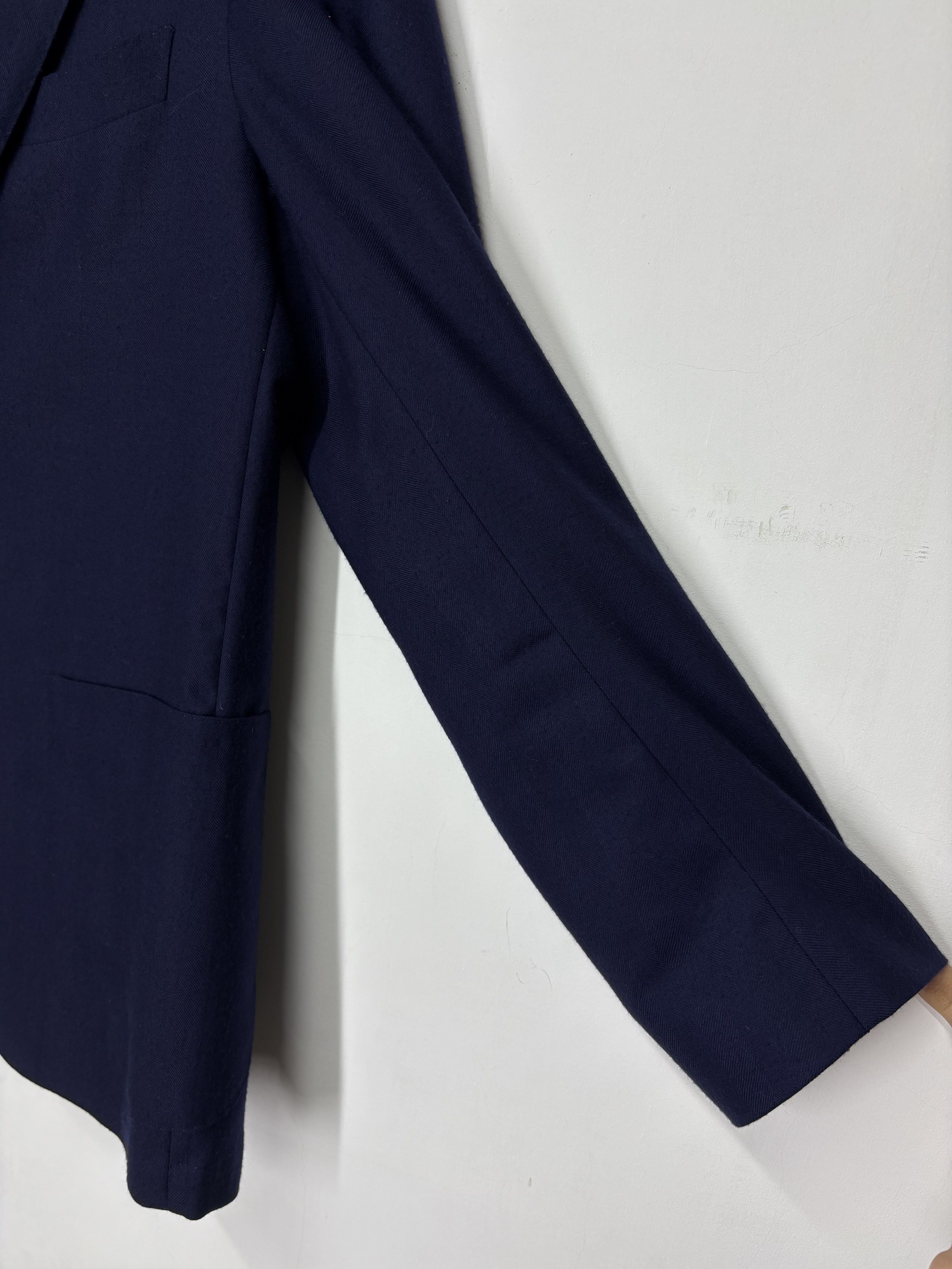 Suitsupply Suitsupply Havana HL 100% Pure Cashmere Navy Blazer Jacket Size 48R - 7 Thumbnail