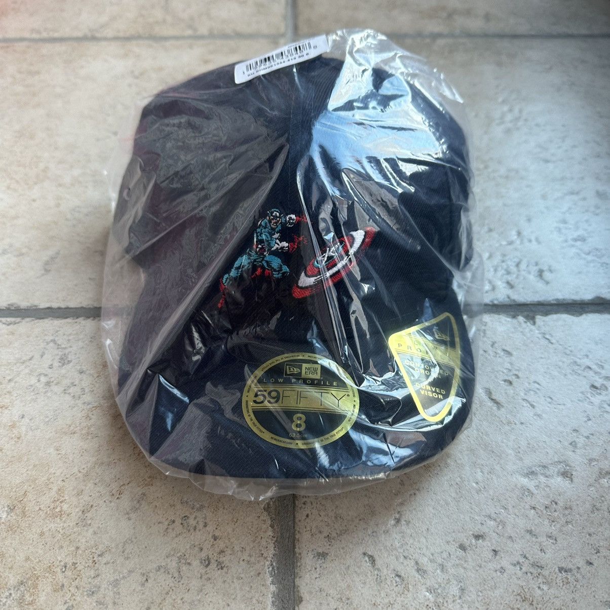 [Size 8] Marvel Kith New Era Captain America Fitted Hit