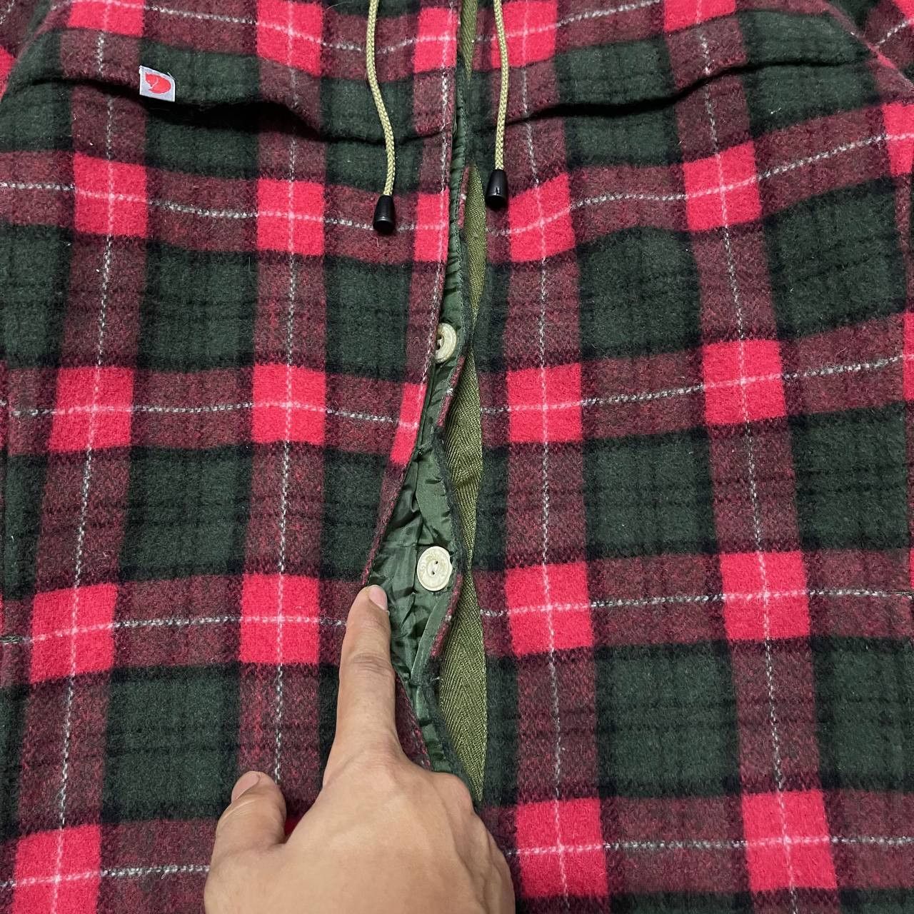 Fjallraven Fjallraven Plaid Wool Jacket Size L / US 10 / IT 46 - 6 Thumbnail