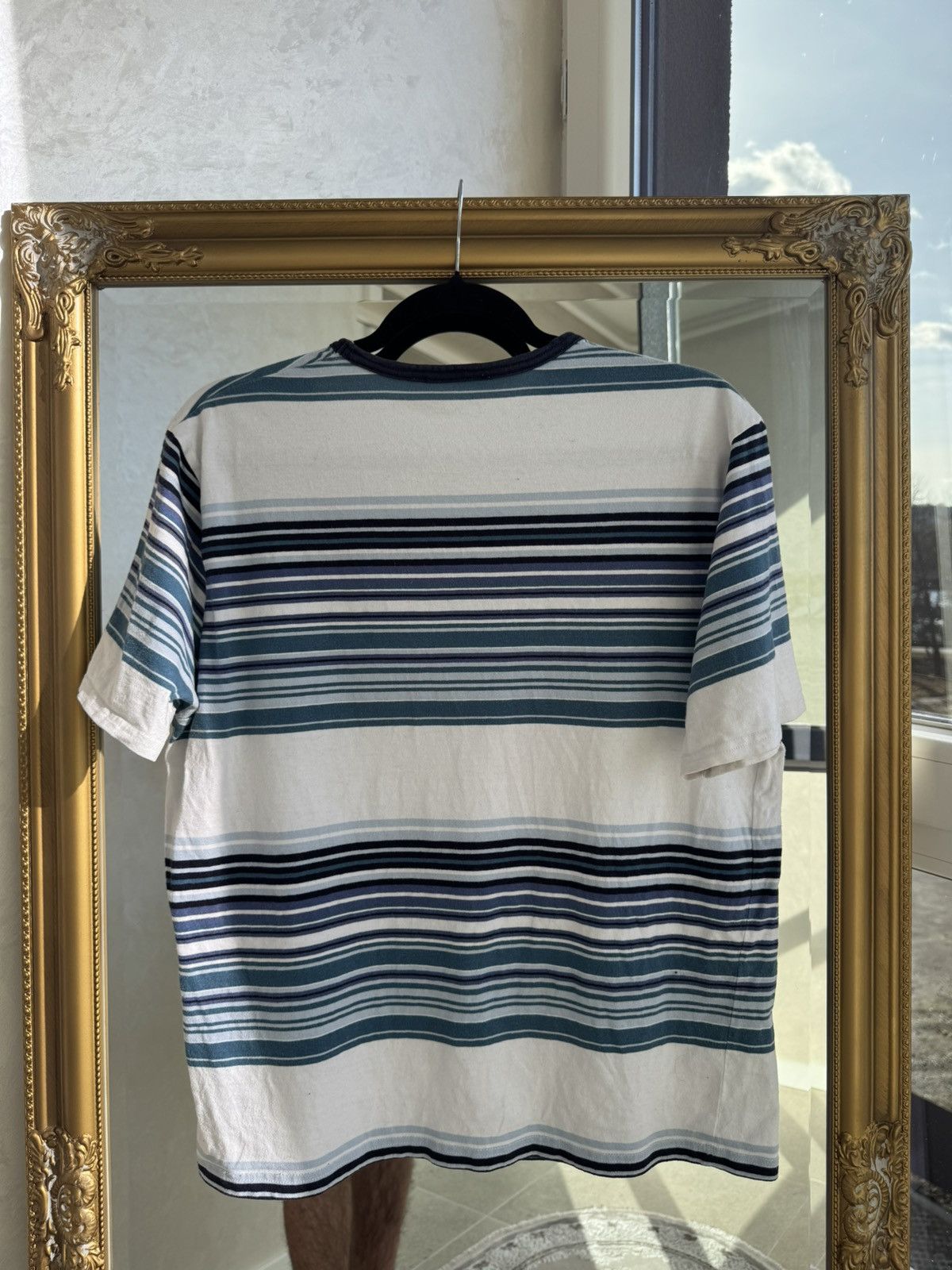 Yves Saint Laurent Yves Saint Lauren YSL T-shirt striped cotton vintage Size US M / EU 48-50 / 2 - 5 Thumbnail