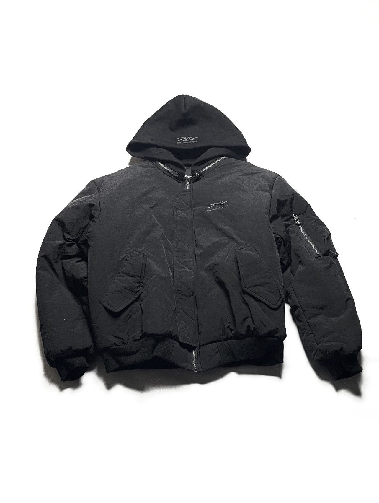 New Day Same Pain New Day Same Pain Bomber Jacket Size US XL / EU 56 / 4 - 1 Thumbnail