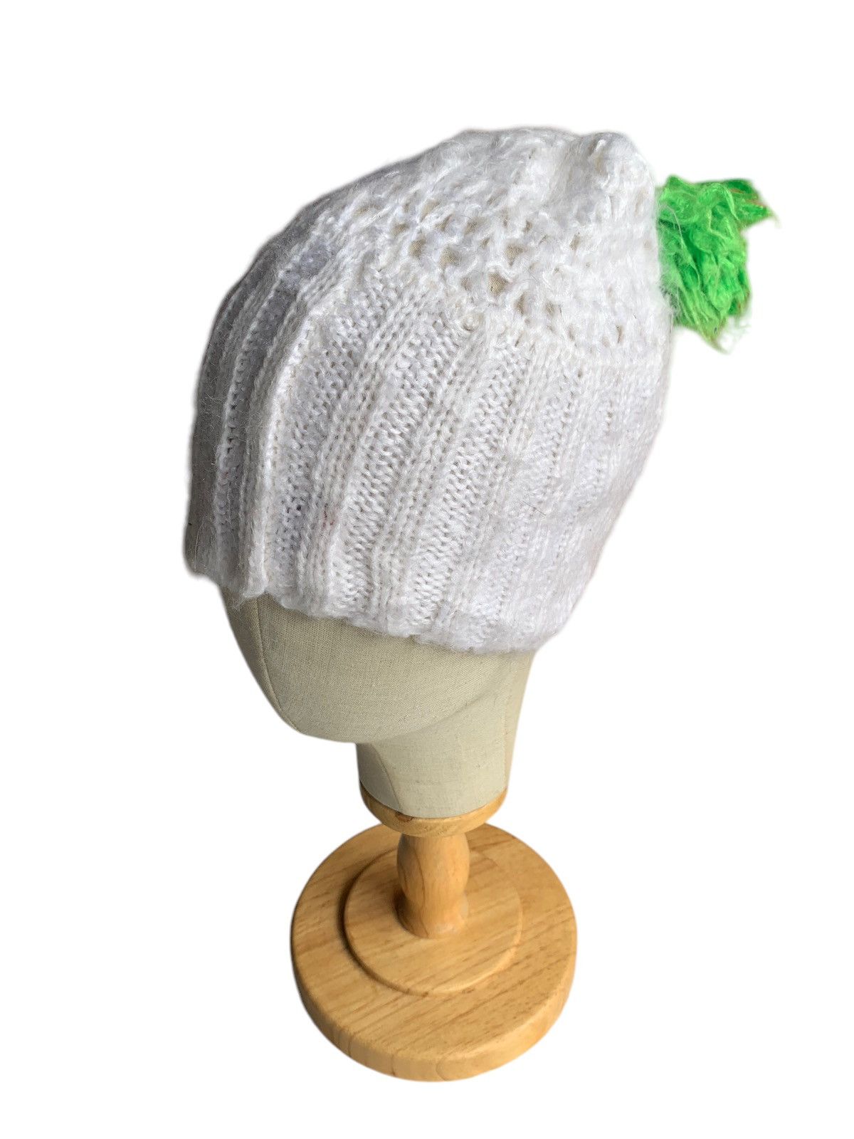 Handmade × Volcom Volcom Handmade Knit crochet Rare Hairy distressed beanie Size ONE SIZE - 9 Thumbnail
