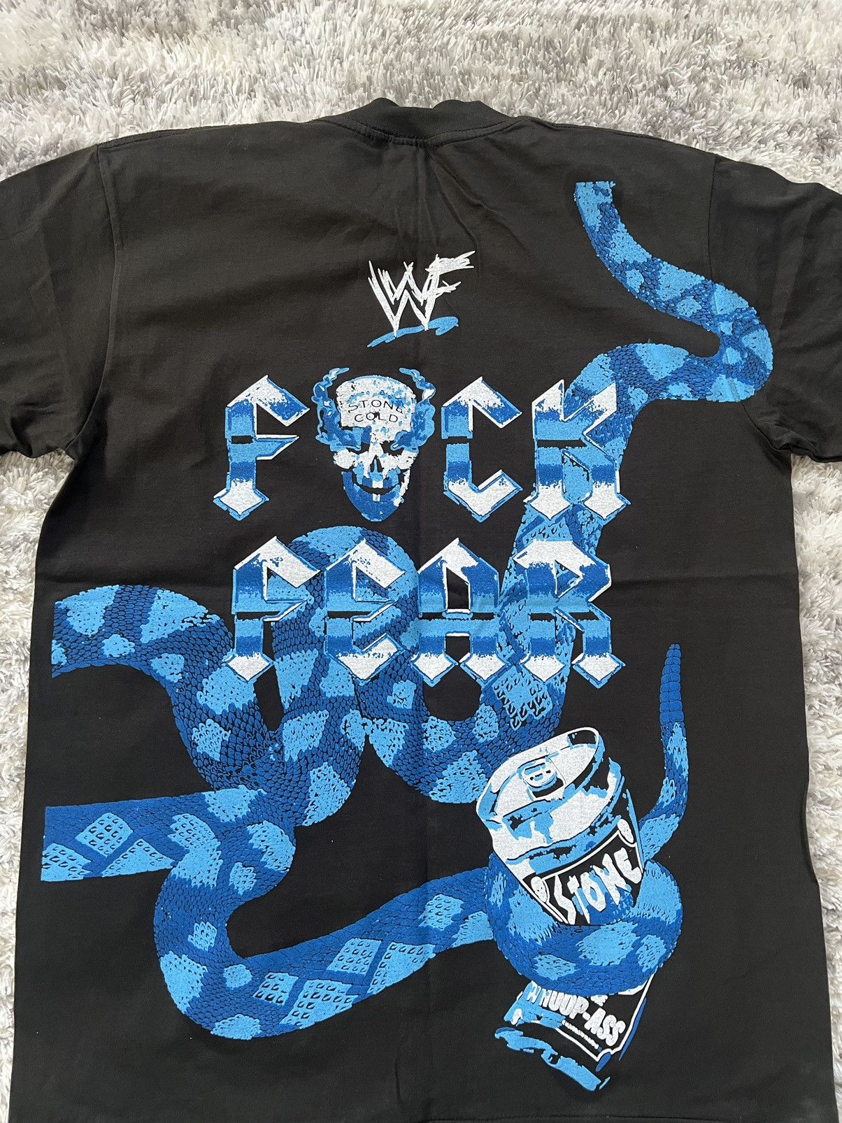 WWE × WWF Stone Cold Steve Austin WWF AOP Modern Boot Size US L / EU 52-54 / 3 - 4 Thumbnail