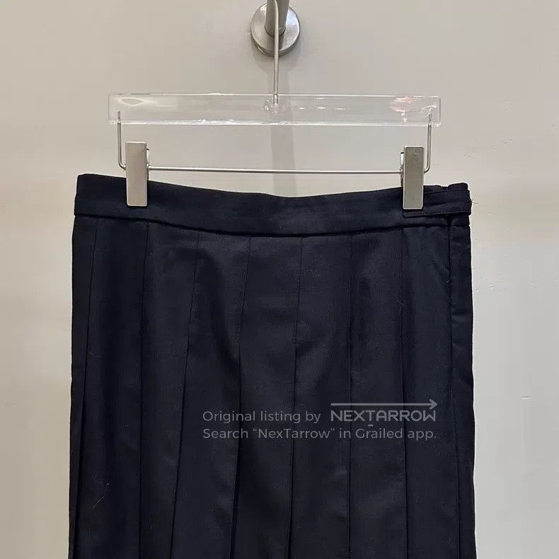 Thom Browne Thom Browne Classic Pleated Skirt - Medium Long Size 26" / US 2 / IT 38 - 2 Thumbnail