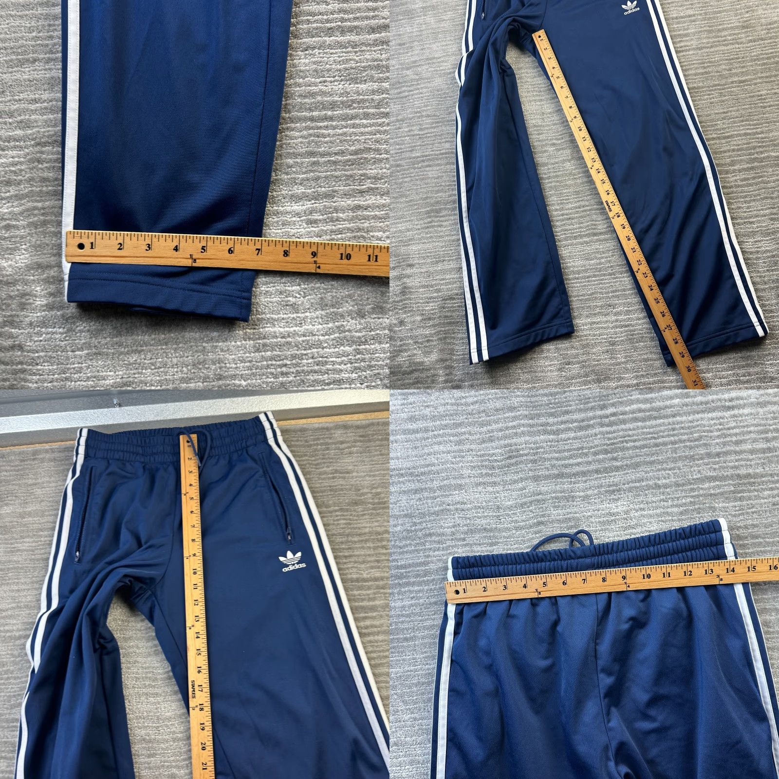 Adidas Adidas Pants Mens Small Blue Originals Tricot Adicolor Superstar SST Track Size US 29 - 8 Thumbnail