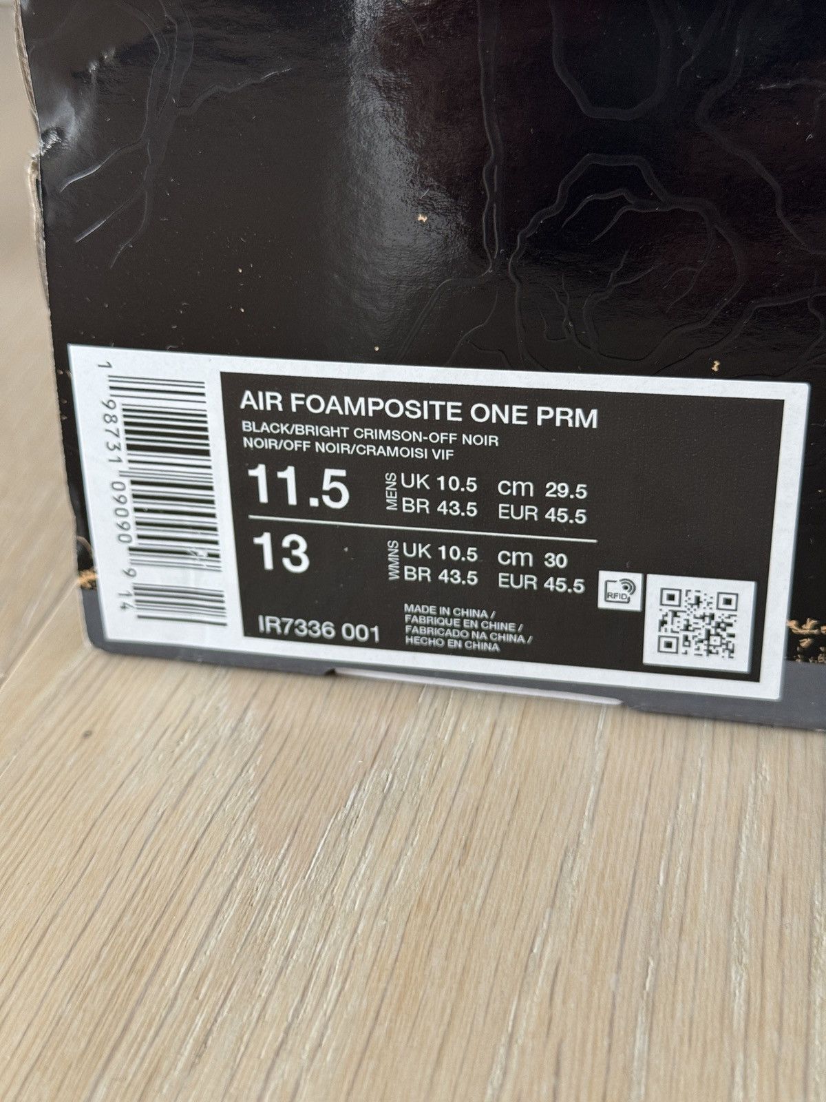 Nike Nike Air Foamposite One Stranger Things Size US 11.5 / EU 44-45 - 6 Thumbnail