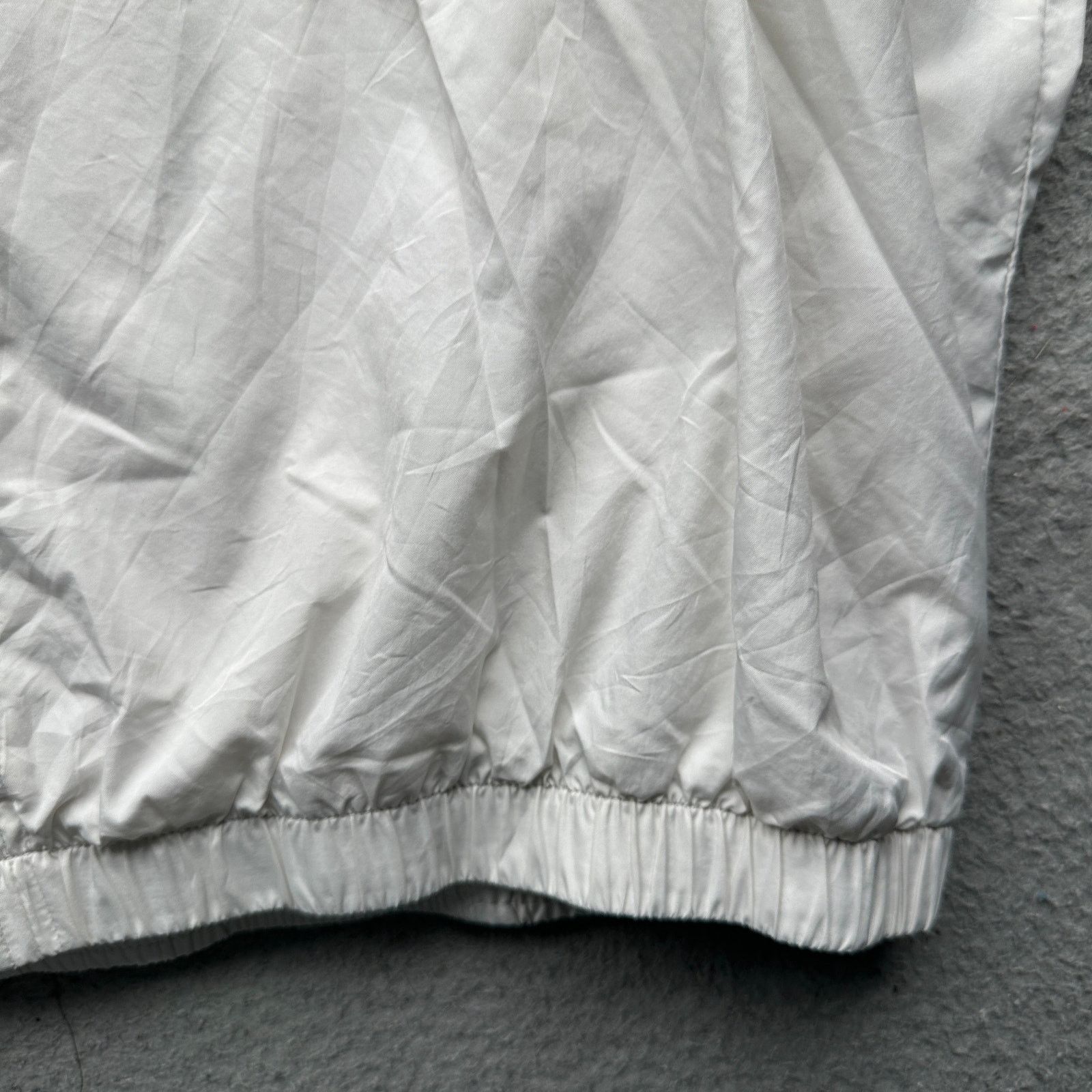 Nike Vintage Y2K Nike Windbreaker Jacket Womens XXL White Gray Size XXL / US 16-18 / IT 52-54 - 11 Thumbnail