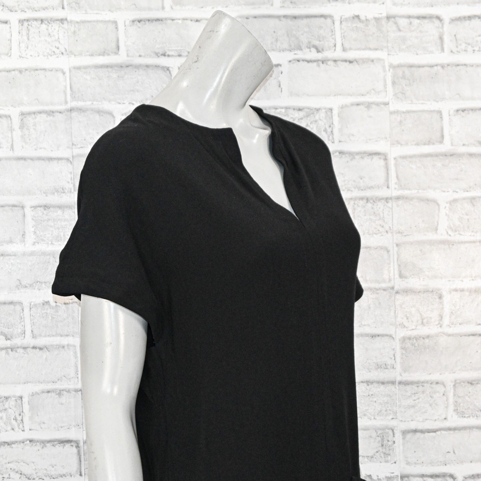 Apiece Apart APIECE APART V-neck cap sleeve Dress Black wool blend Size XS / US 0-2 / IT 36-38 - 11 Thumbnail