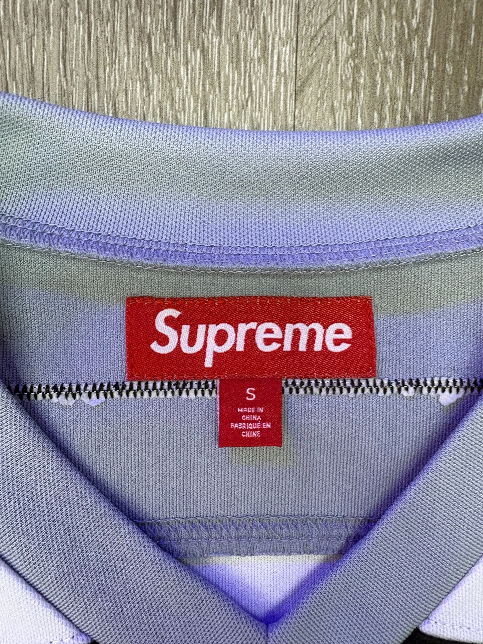 Supreme Supreme "Fire & Ice" Hockey Jersey (Black) Size US S / EU 44-46 / 1 - 3 Thumbnail