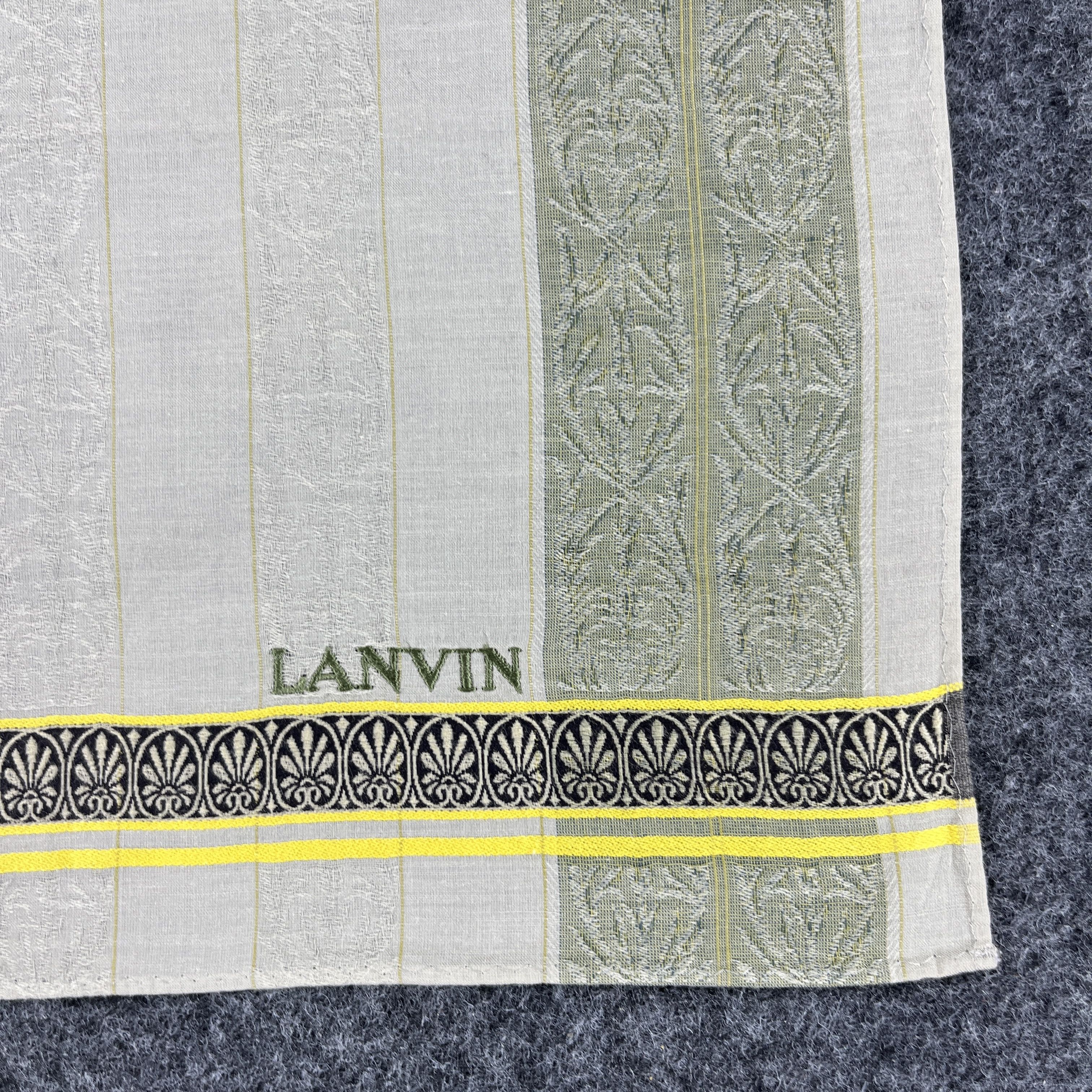 Lanvin Lanvin Handkerchief / Bandana / Neckerchief / Headscarf B328 Size ONE SIZE - 3 Thumbnail