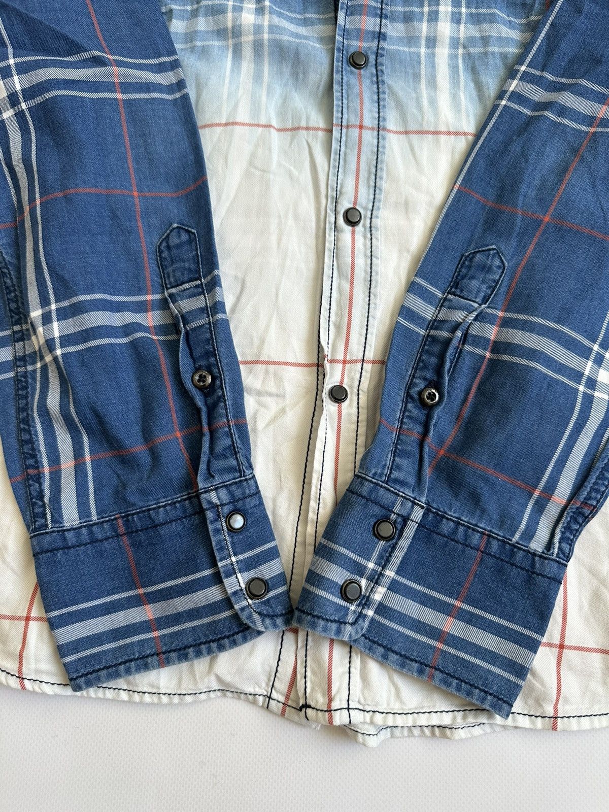 Diesel Vintage Diesel Flannel Check Button Shirt Size XL Size US XL / EU 56 / 4 - 7 Thumbnail