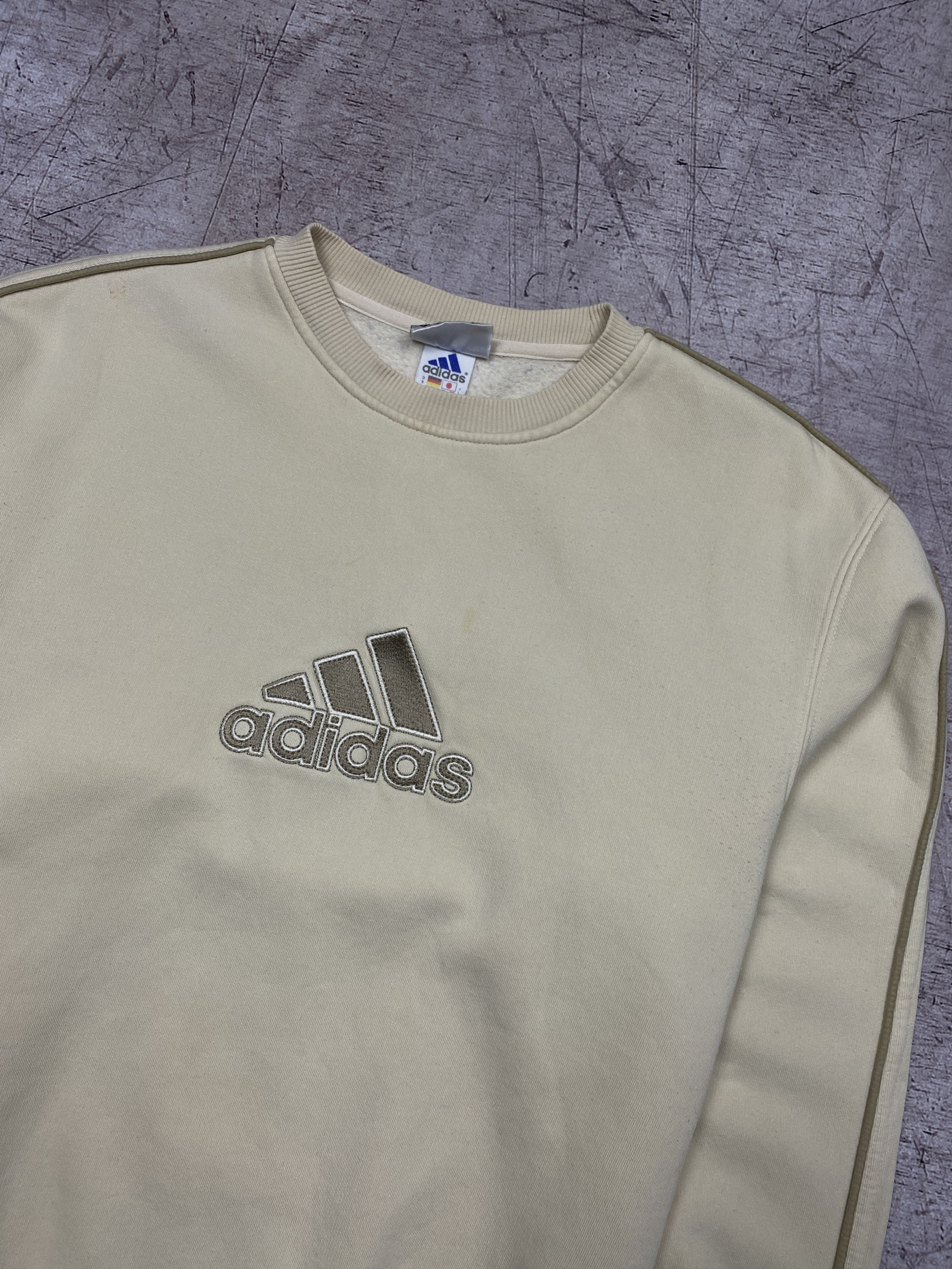 Adidas × Vintage Adidas Vintage Mens Crew Neck Sweatshirt Size US M / EU 48-50 / 2 - 2 Thumbnail